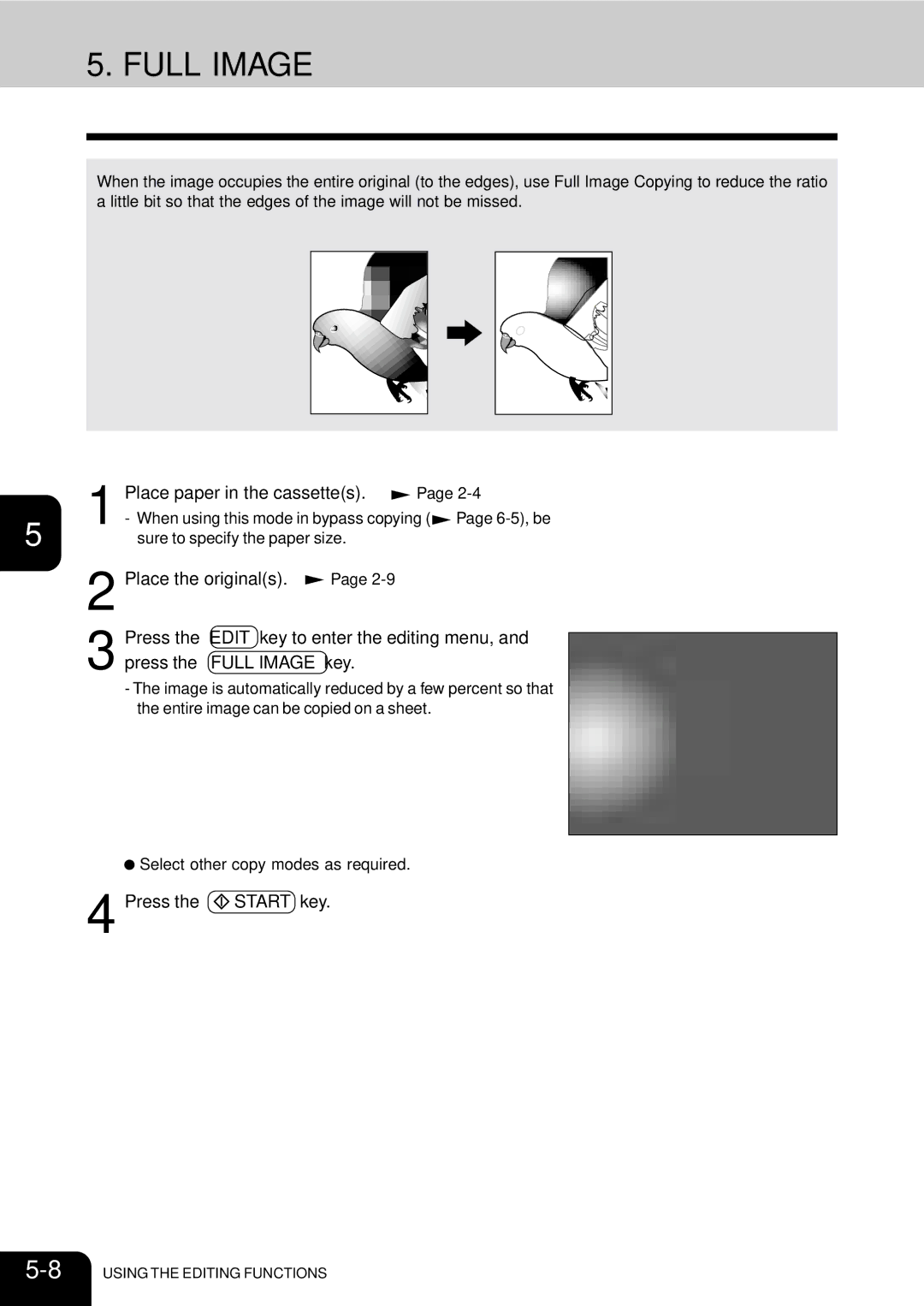 Toshiba 210C manual Full Image, Place paper in the cassettes 