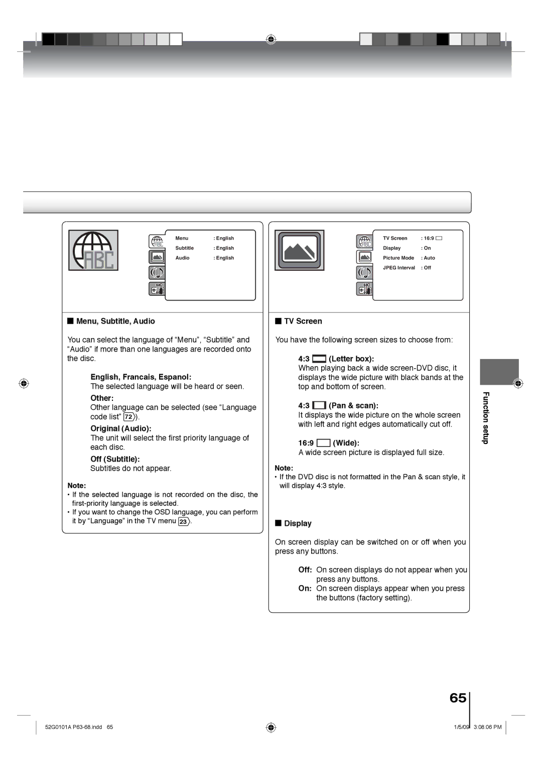 Toshiba 26LV610U, 22LV610U, 22LV611U, 19LV611U, 19LV610U owner manual English, Francais, Espanol 