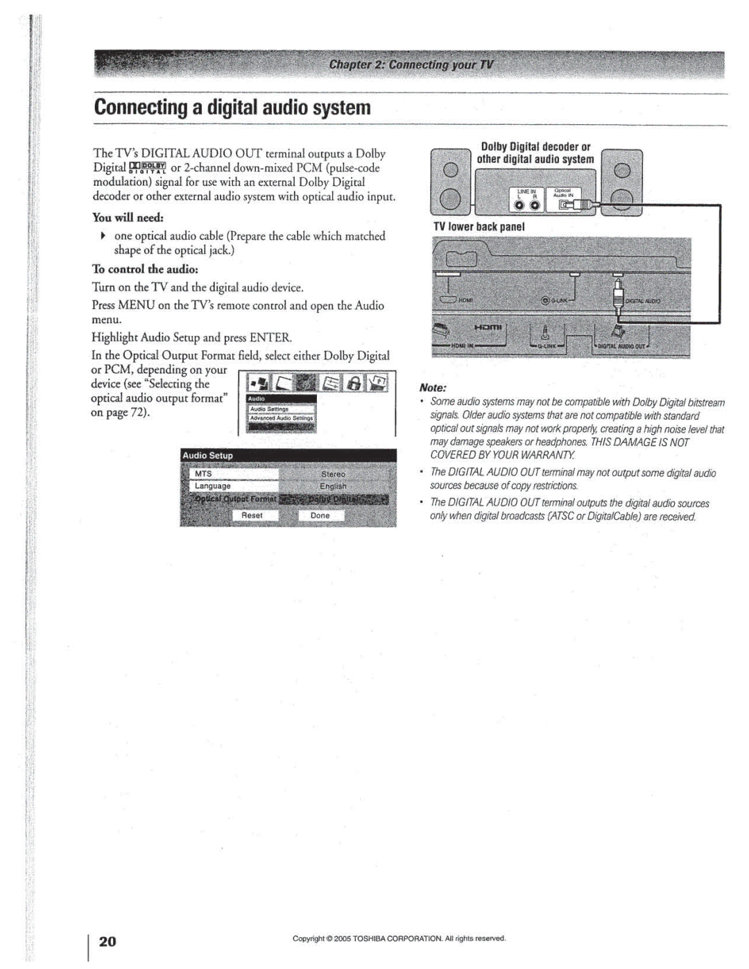 Toshiba 32HL95, 37HL95 manual 