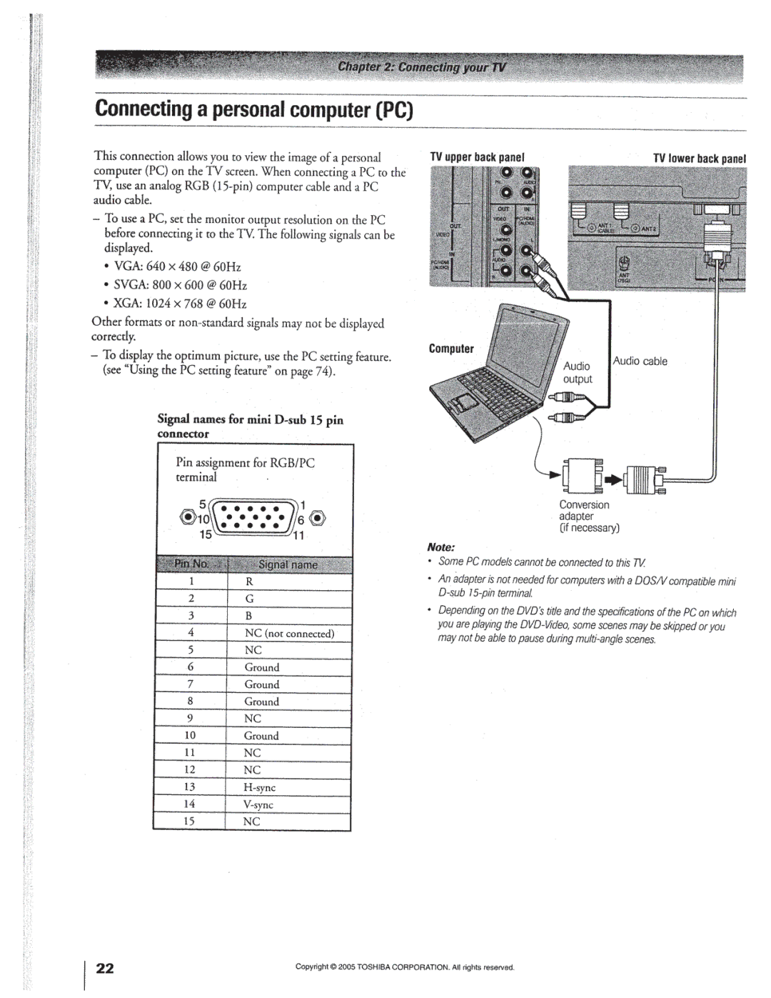 Toshiba 32HL95, 37HL95 manual 