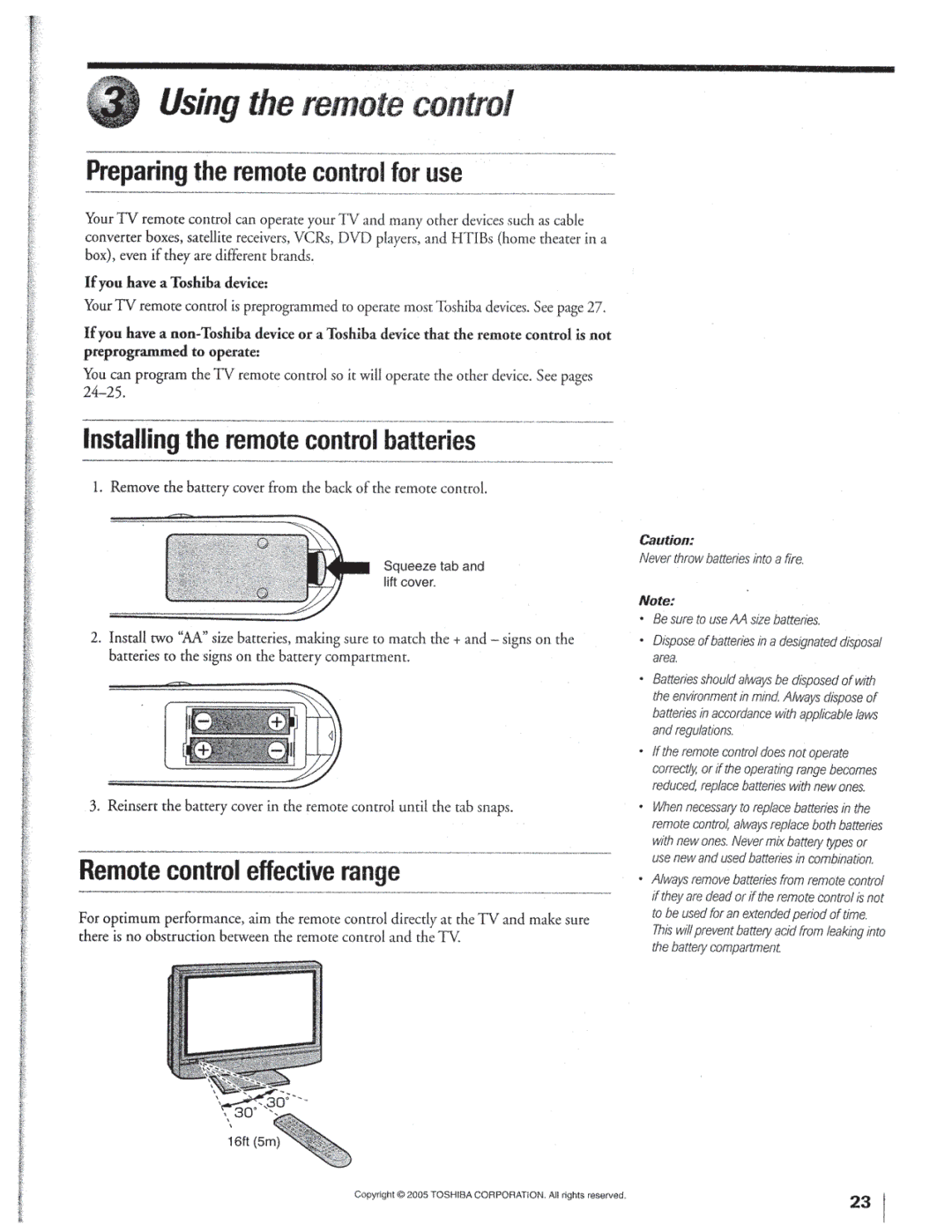 Toshiba 37HL95, 32HL95 manual 