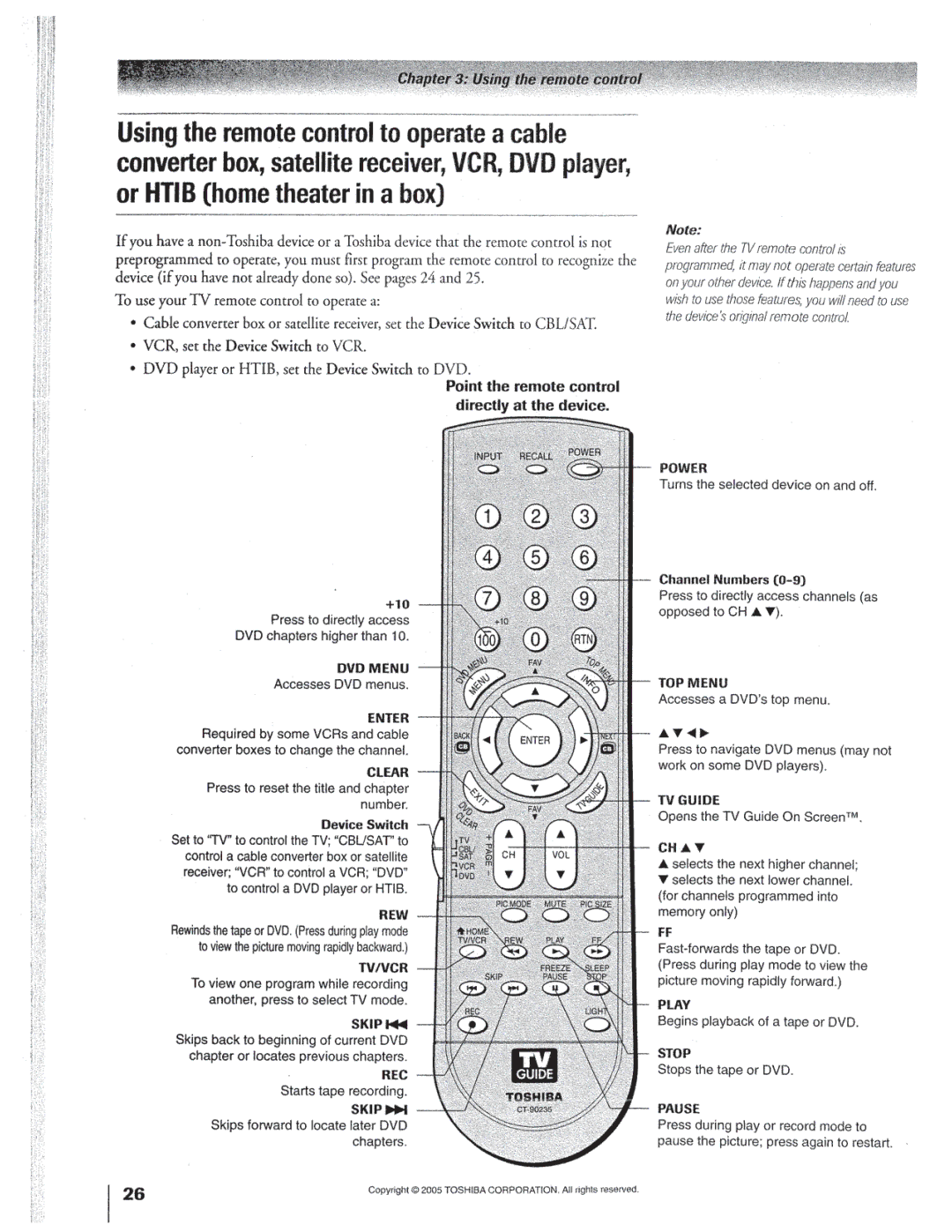 Toshiba 32HL95, 37HL95 manual 