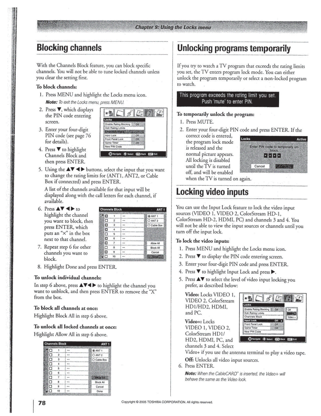 Toshiba 32HL95, 37HL95 manual 