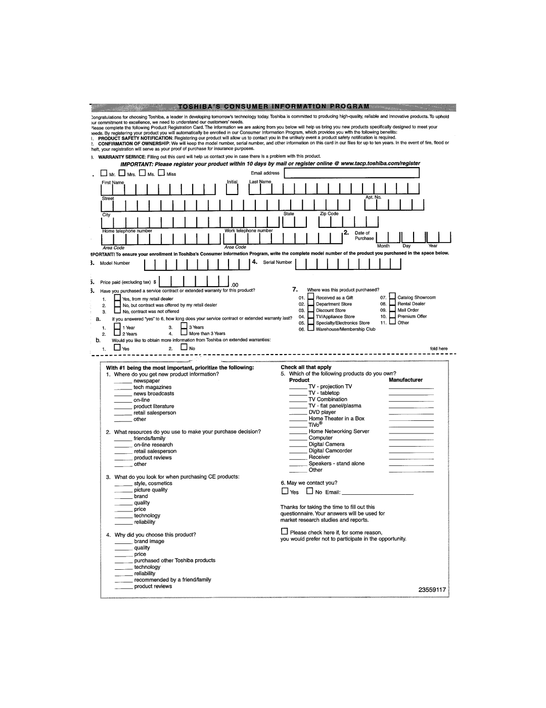 Toshiba 34HF84 owner manual 