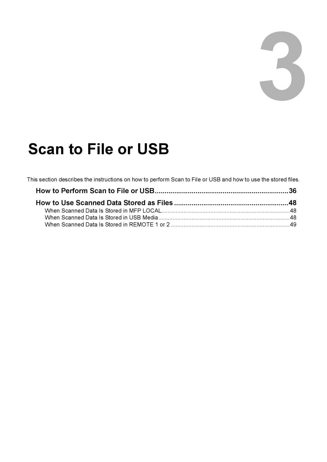 Toshiba 2500C, 3500C, 3510C manual How to Perform Scan to File or USB 