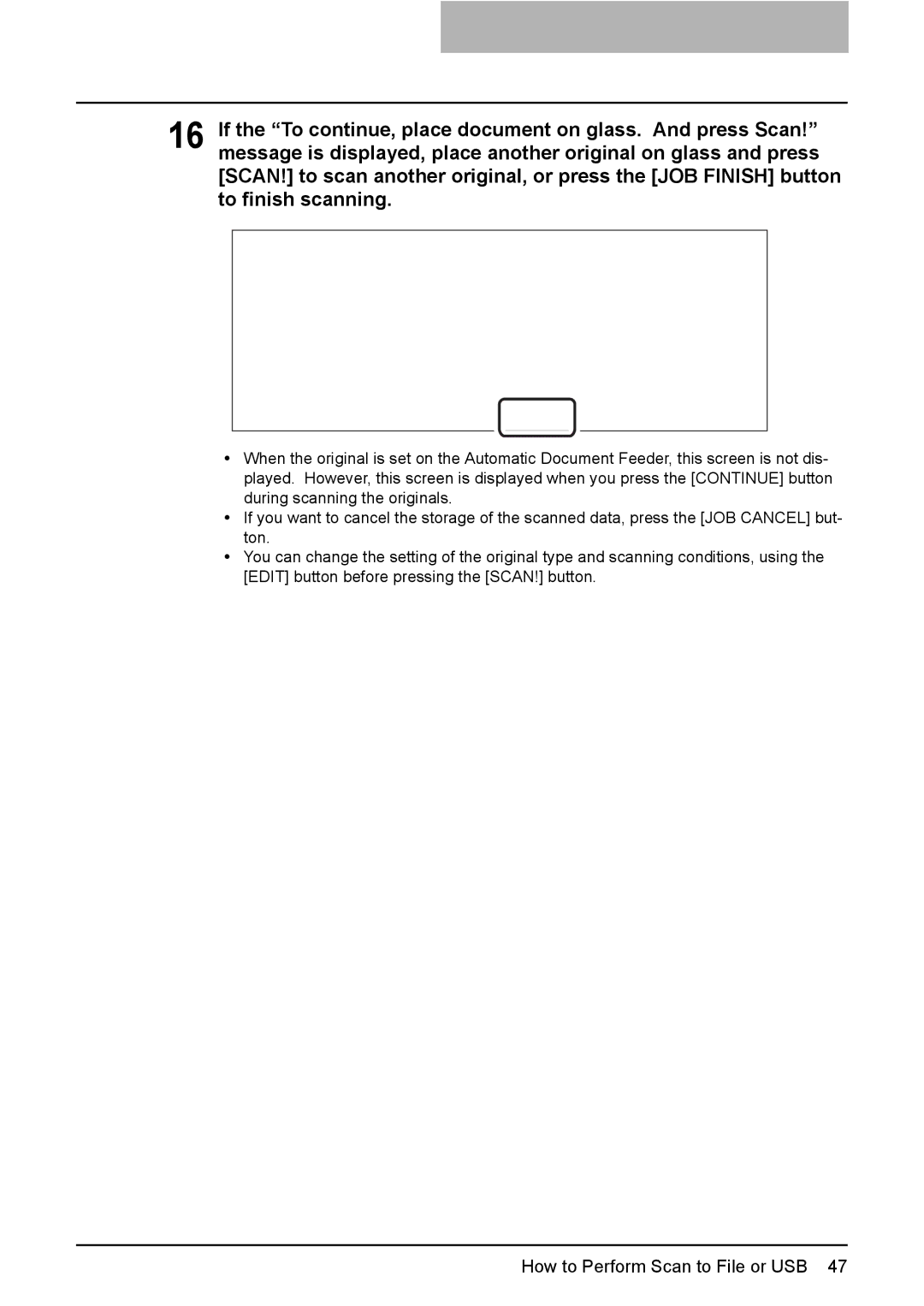 Toshiba 2500C, 3500C, 3510C manual How to Perform Scan to File or USB 