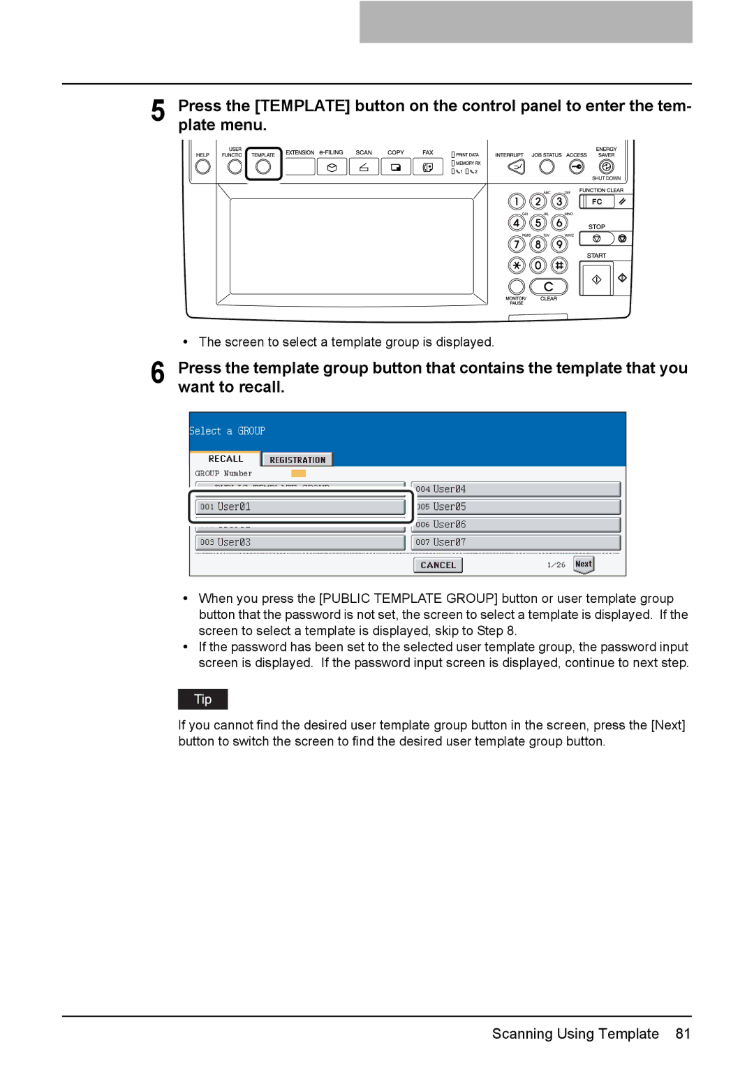 Toshiba 3510C, 3500C, 2500C manual Want to recall 