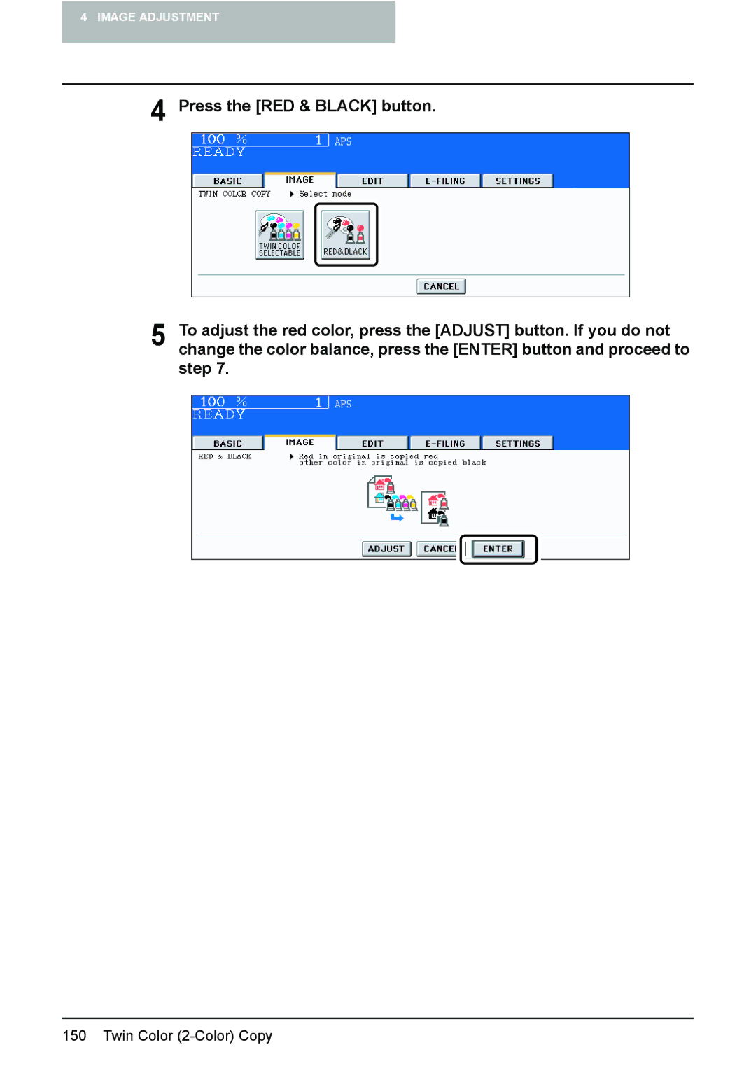 Toshiba 3510C manual Twin Color 2-Color Copy 