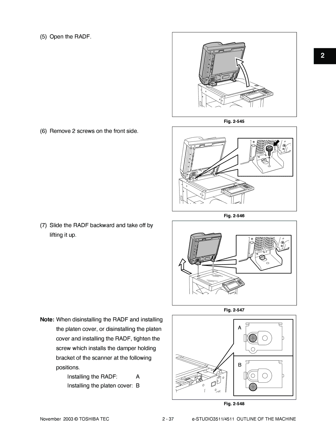 Toshiba 4511, 3511 manual 