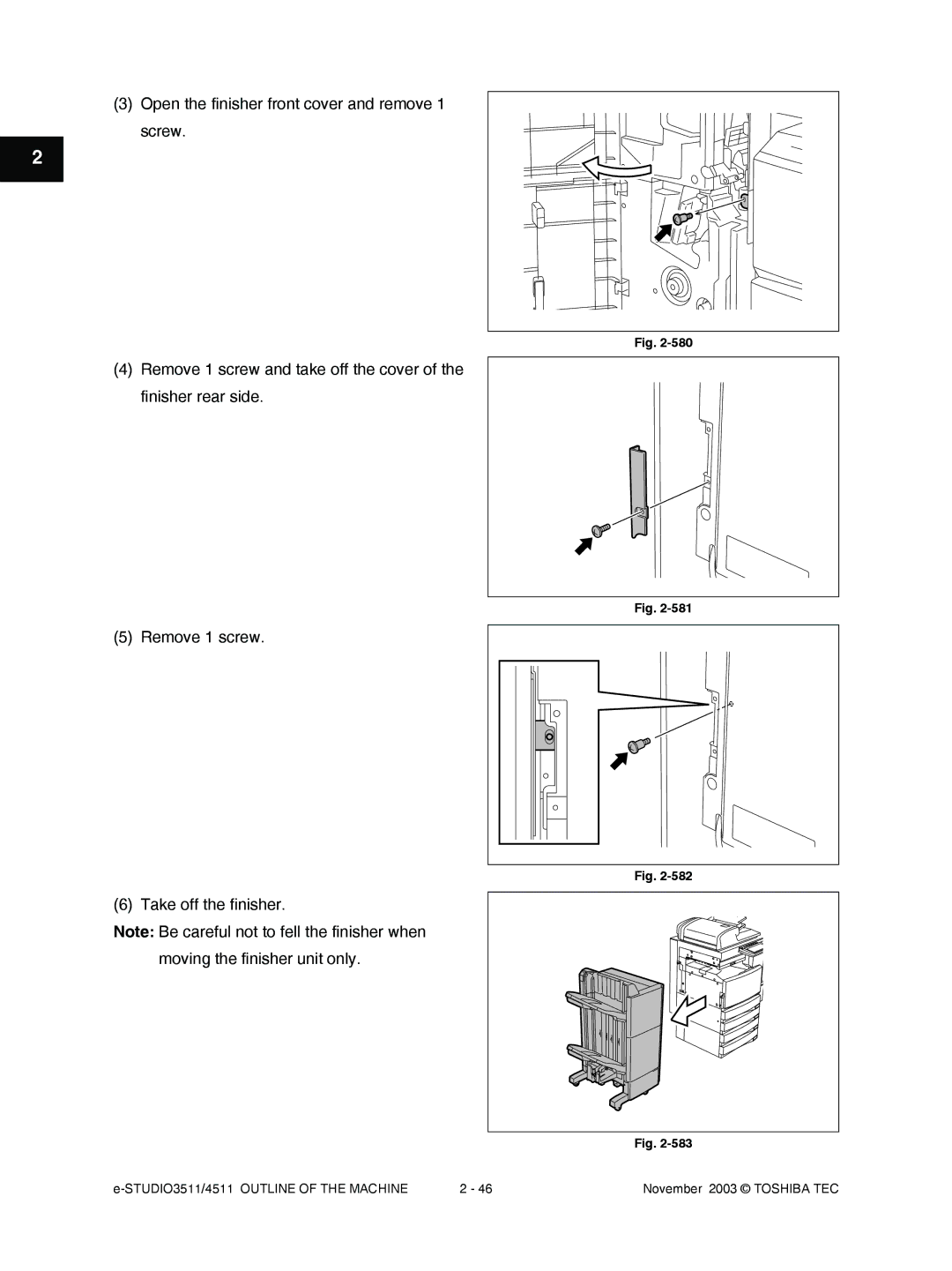 Toshiba 3511, 4511 manual 