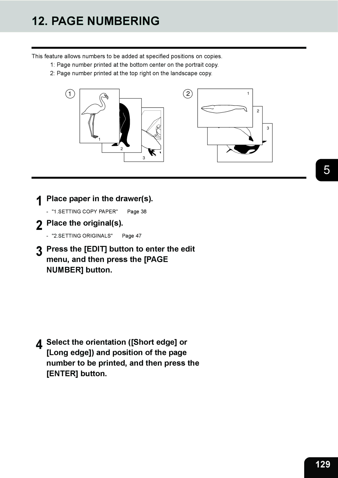 Toshiba 3511 manual Numbering, 129 