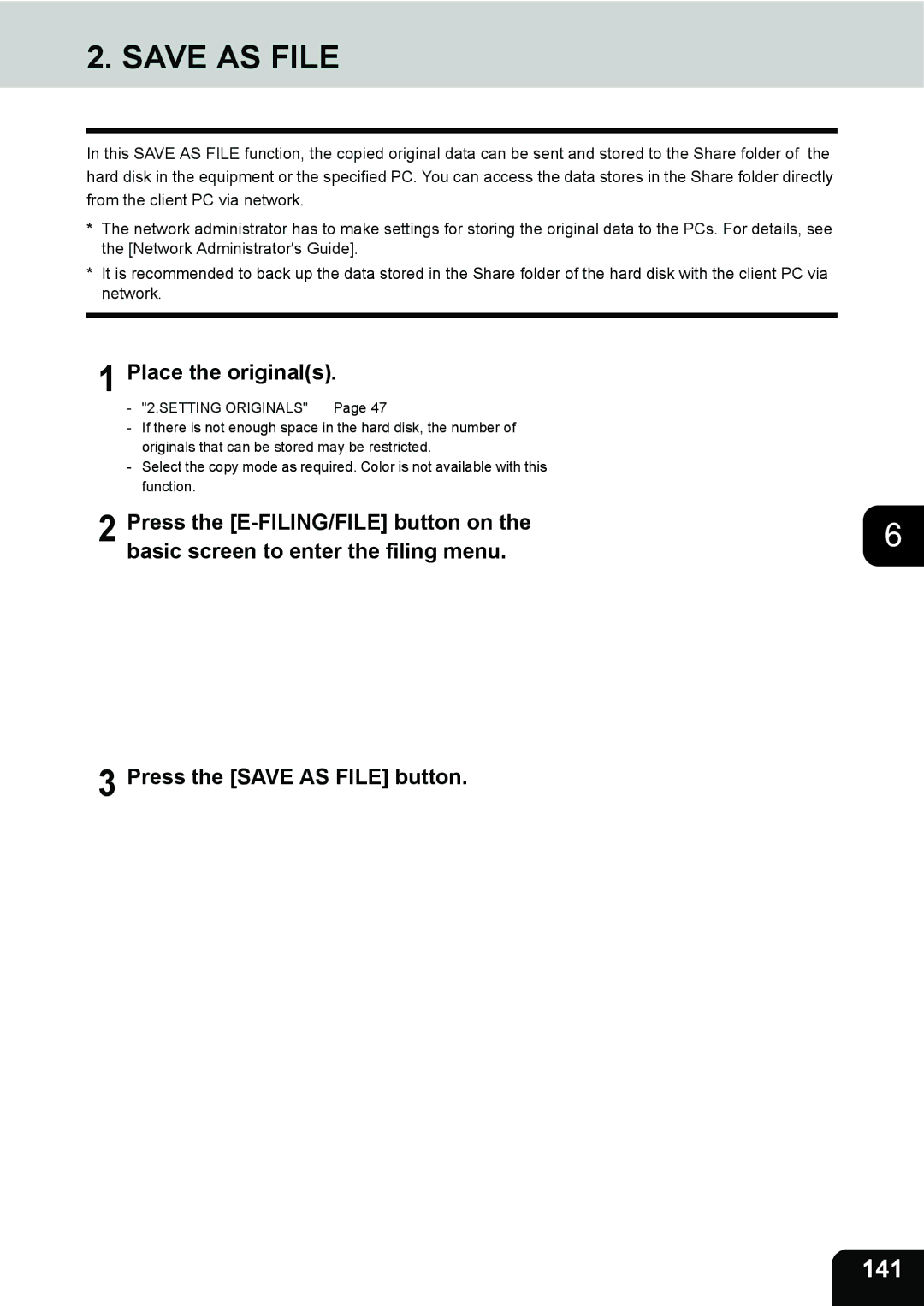 Toshiba 3511 manual Save AS File, 141 