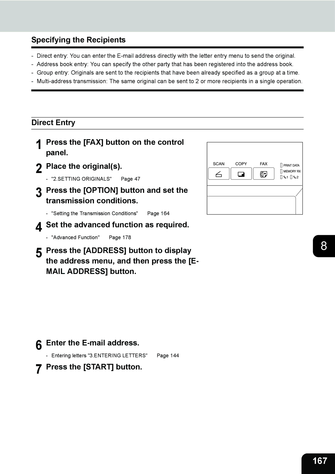 Toshiba 3511 manual 167 