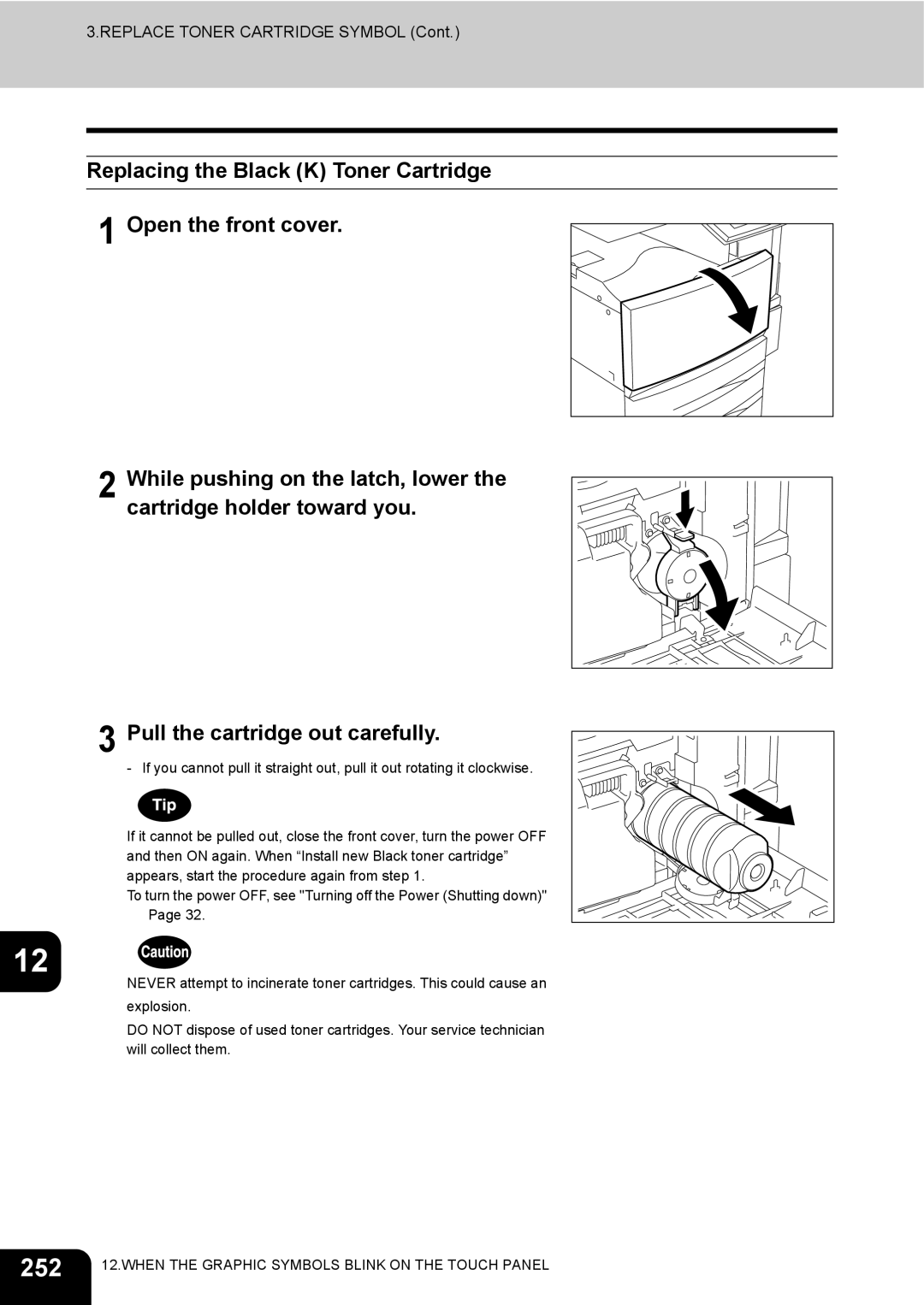 Toshiba 3511 manual 252 