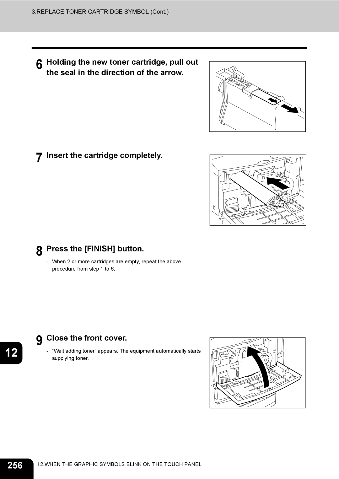 Toshiba 3511 manual 256 