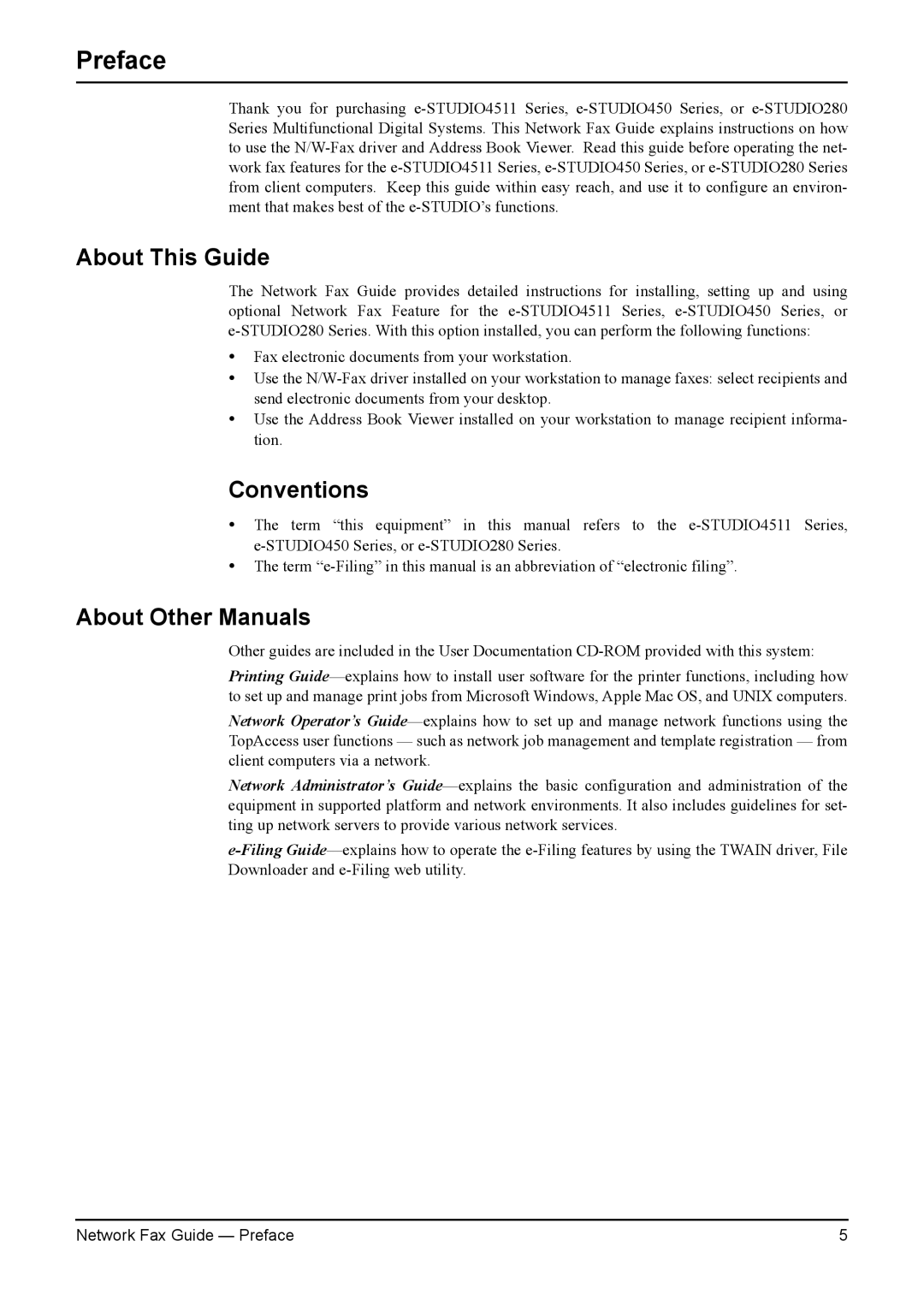 Toshiba 350/450, 3511/4511, 230/280 manual About This Guide, Conventions, About Other Manuals 