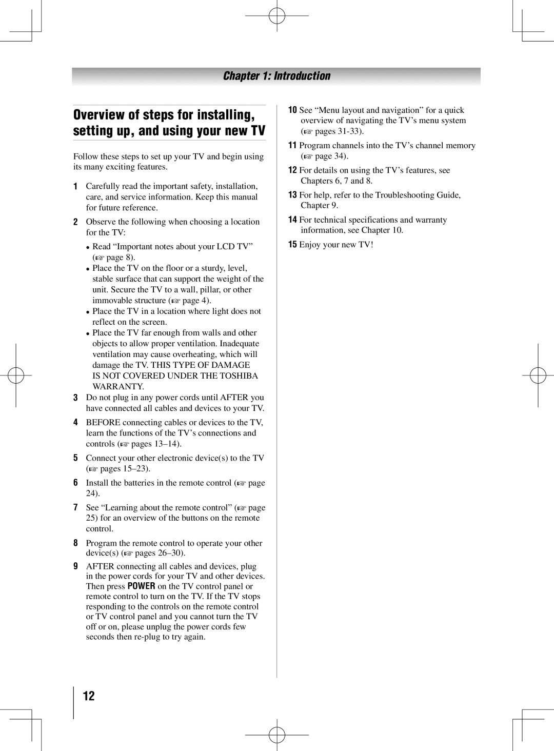 Toshiba 40UL605U, 55UL605U, 46UL605U owner manual Introduction 