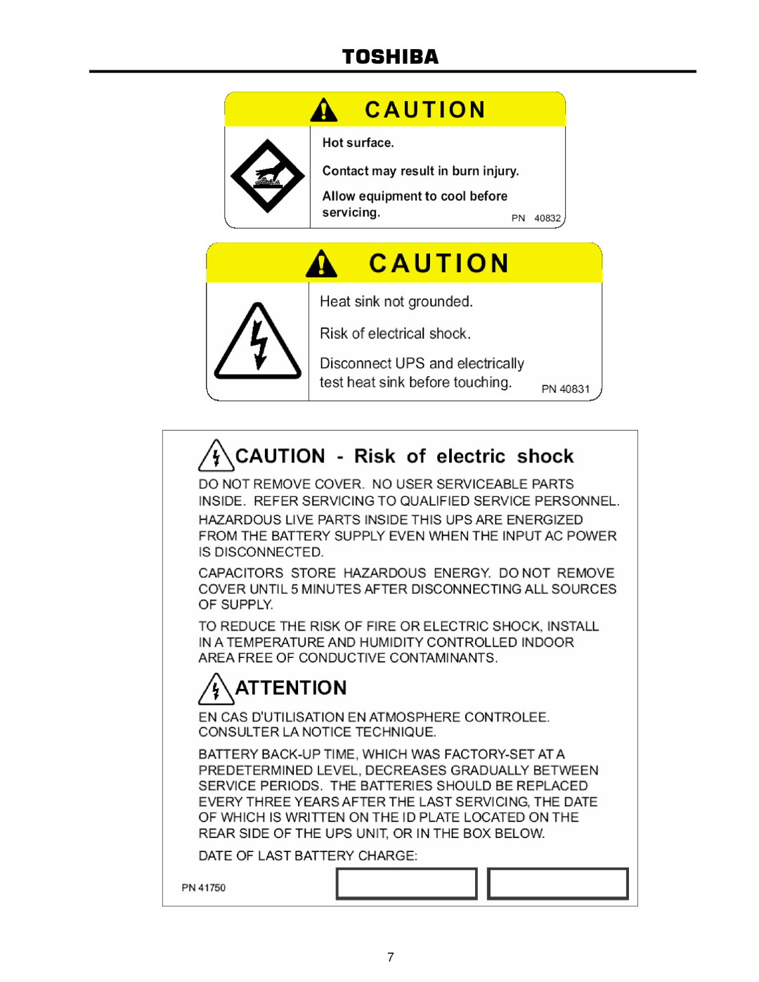 Toshiba 4200FA user manual Toshiba 