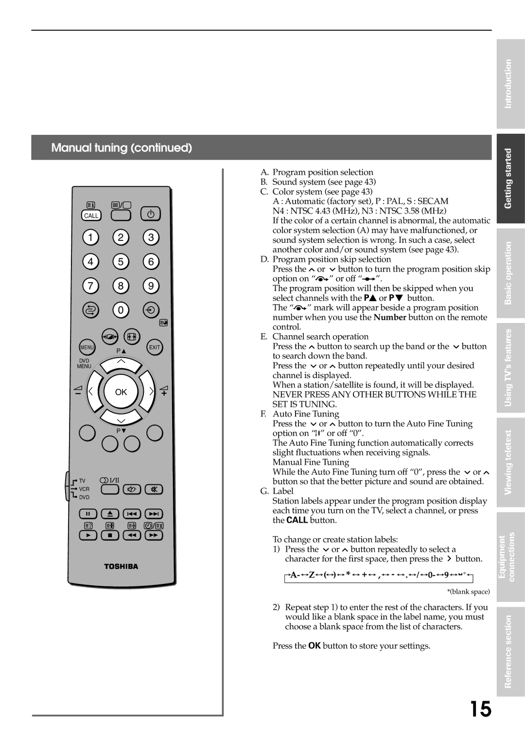 Toshiba 42WP56T, 42WP56E, 42WP56A owner manual SET is Tuning Never Press ANY Other Buttons While, Reference 