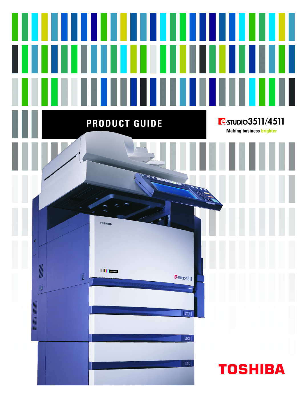 Toshiba 4511 manual Product Guide 