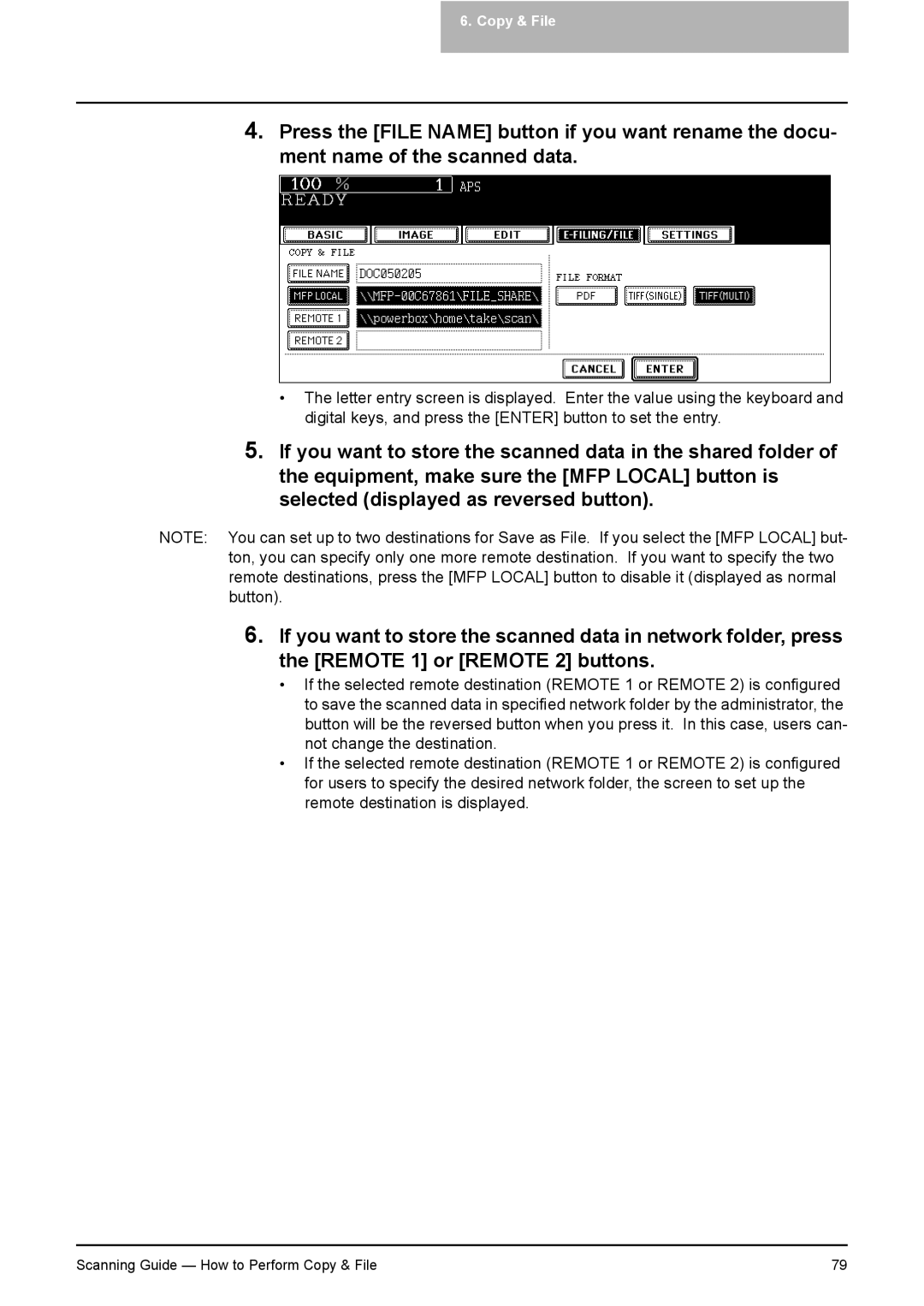 Toshiba 281C, 451C, 351C manual Scanning Guide How to Perform Copy & File 