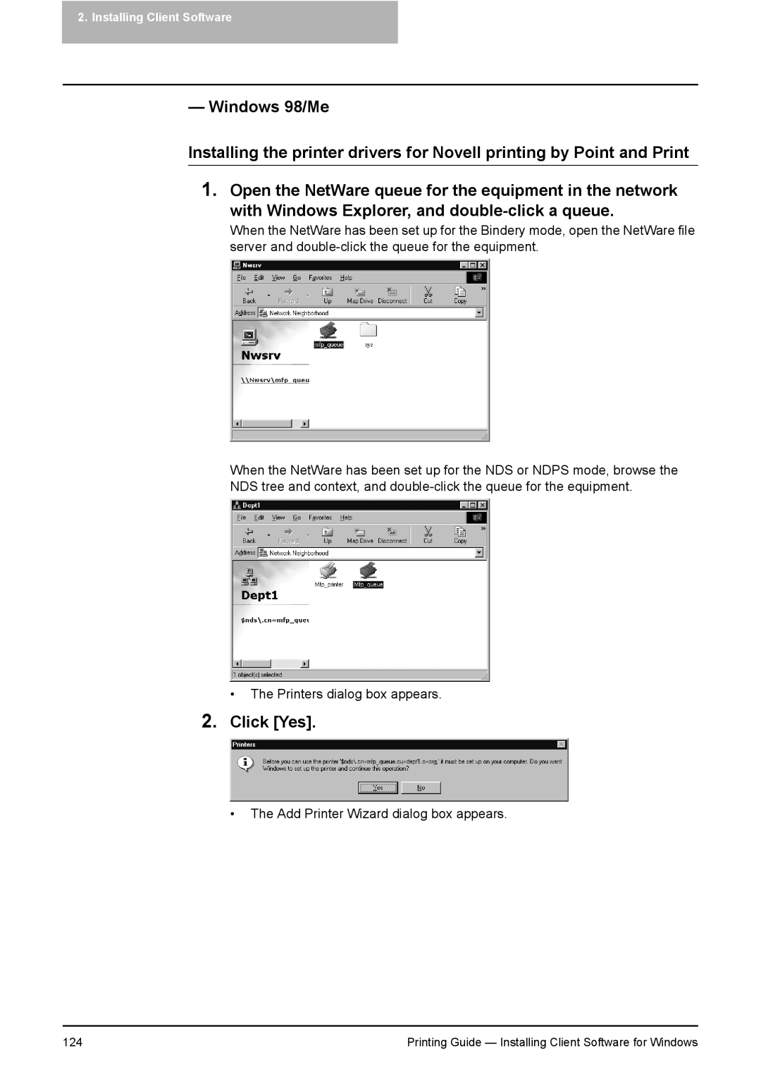 Toshiba 281C, 451C, 351C manual 124 