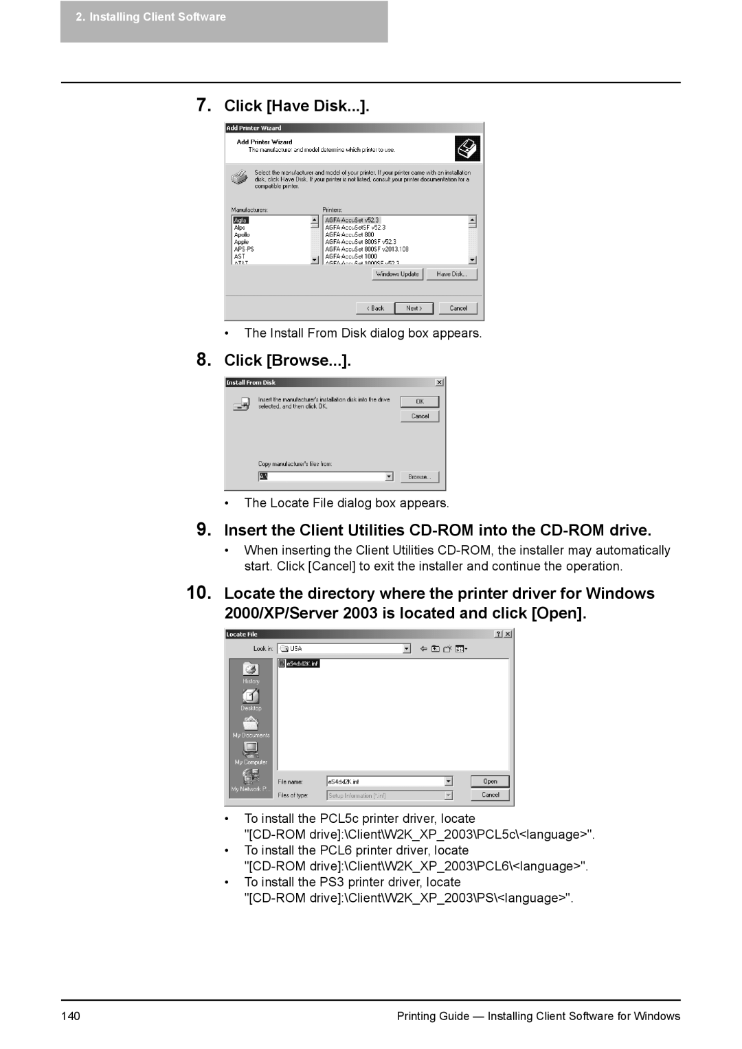 Toshiba 351C, 451C, 281C manual 140 