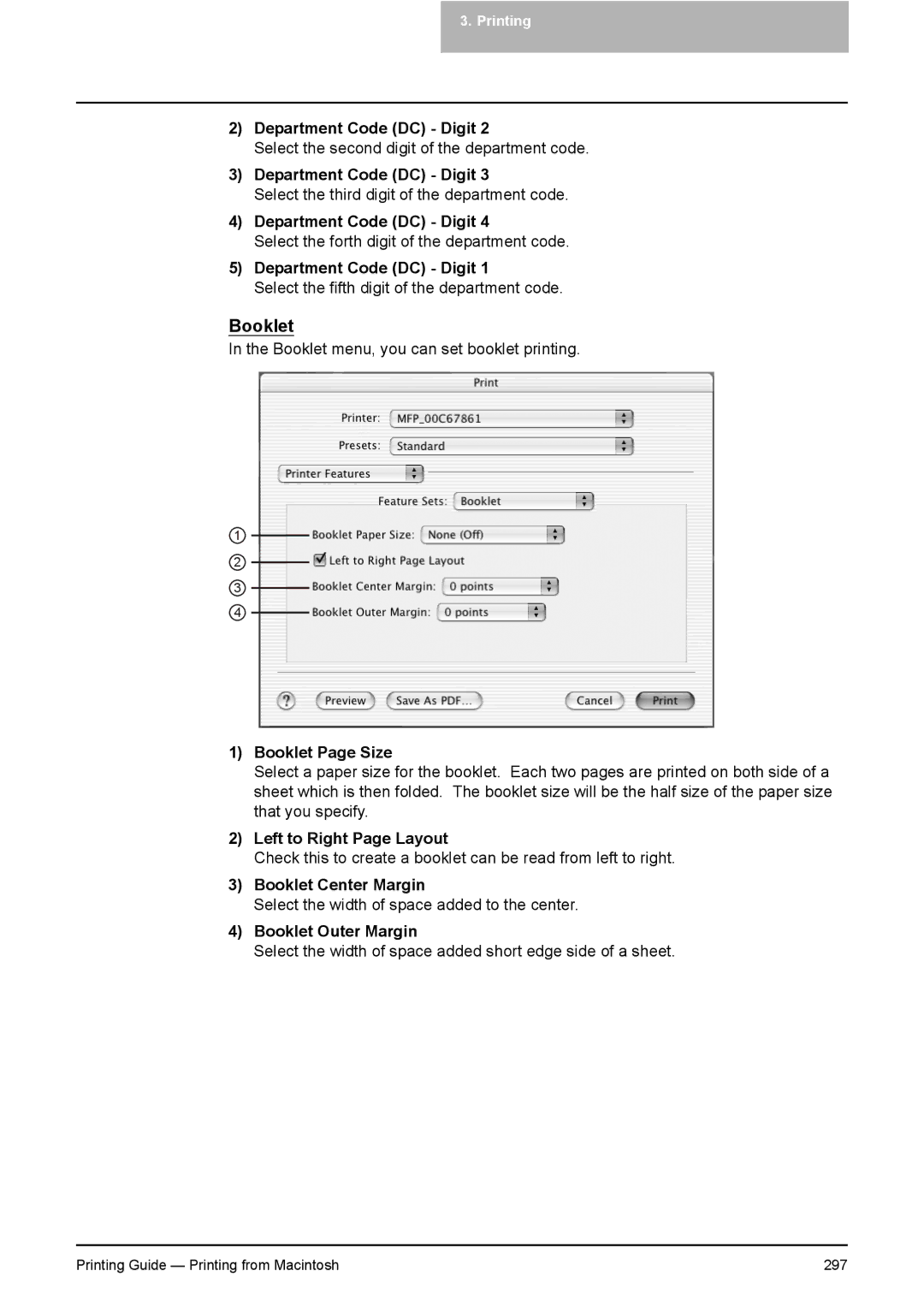 Toshiba 451C, 281C, 351C manual Booklet, Left to Right Page Layout 