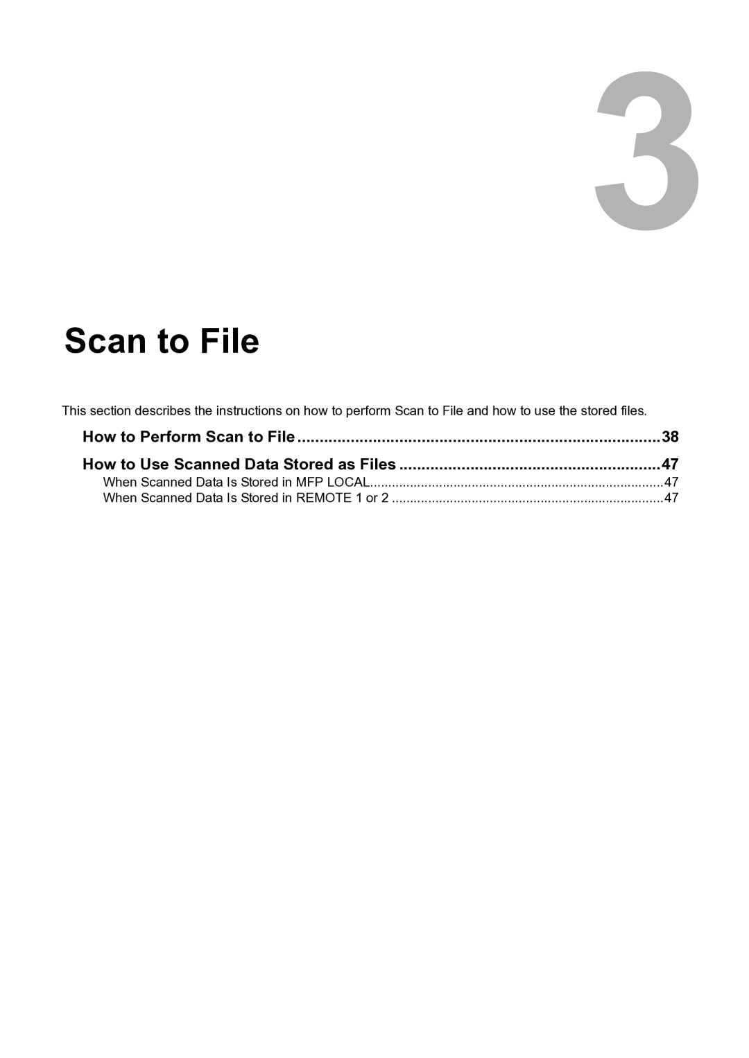 Toshiba 282, 452, 352 manual How to Perform Scan to File 