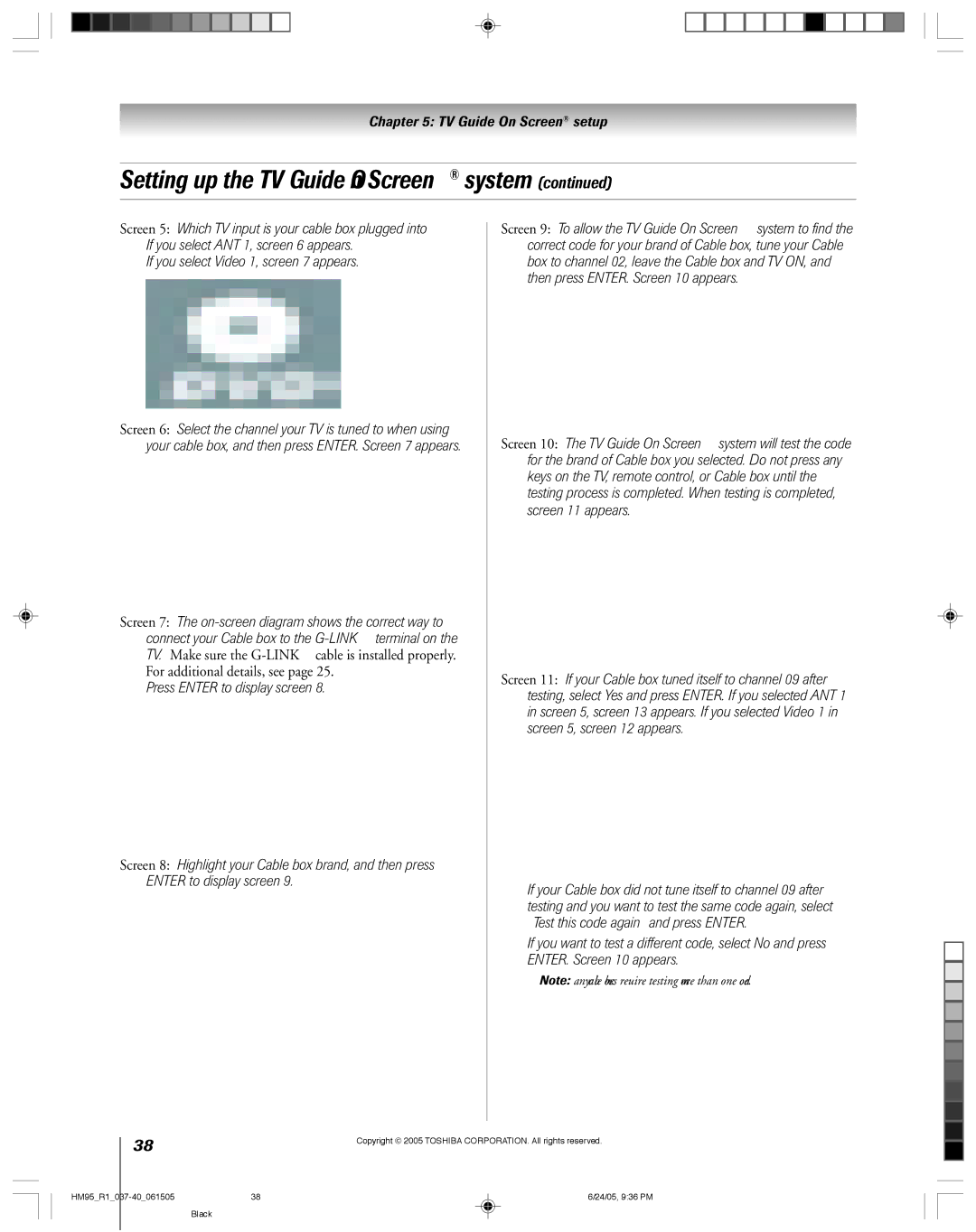 Toshiba 46HM95 owner manual For additional details, see 