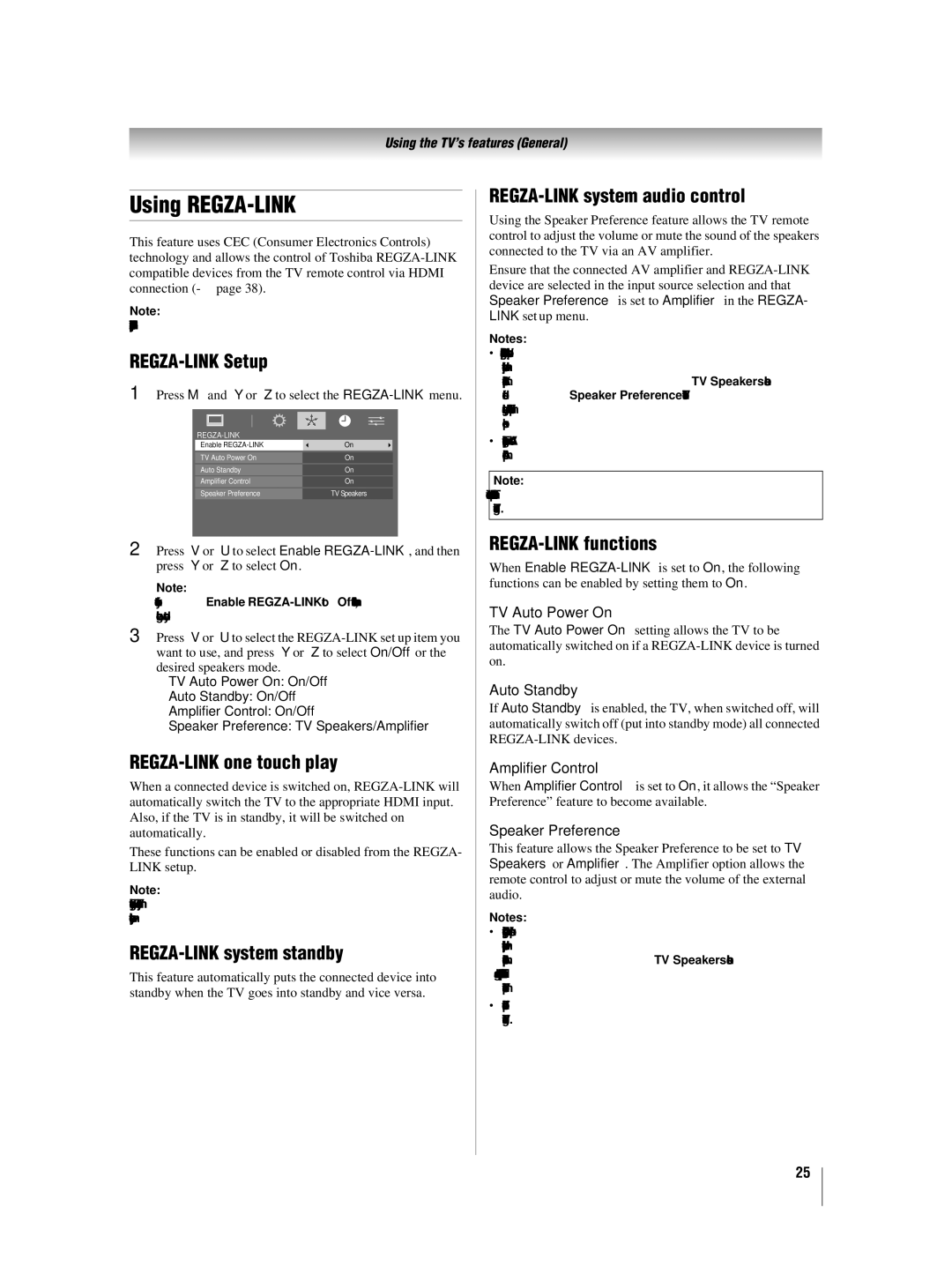 Toshiba 42XV550A_560A, 46XV550A_560A owner manual Using REGZA-LINK 