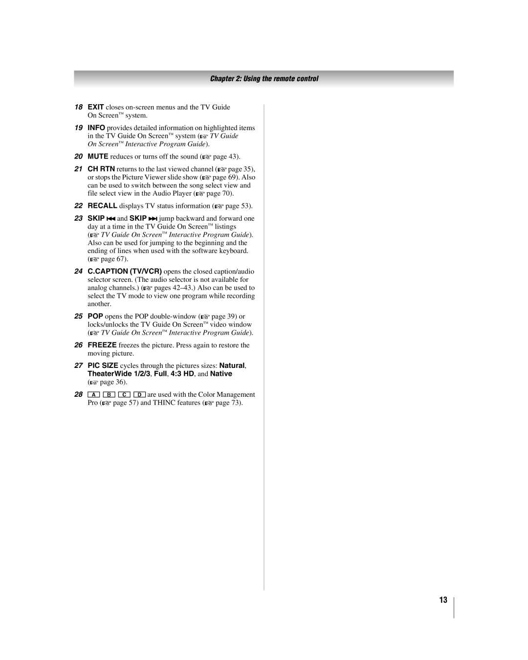 Toshiba 42LZ196, 47LZ196 manual On Screen Interactive Program Guide, TheaterWide 1/2/3, Full, 43 HD, and Native 