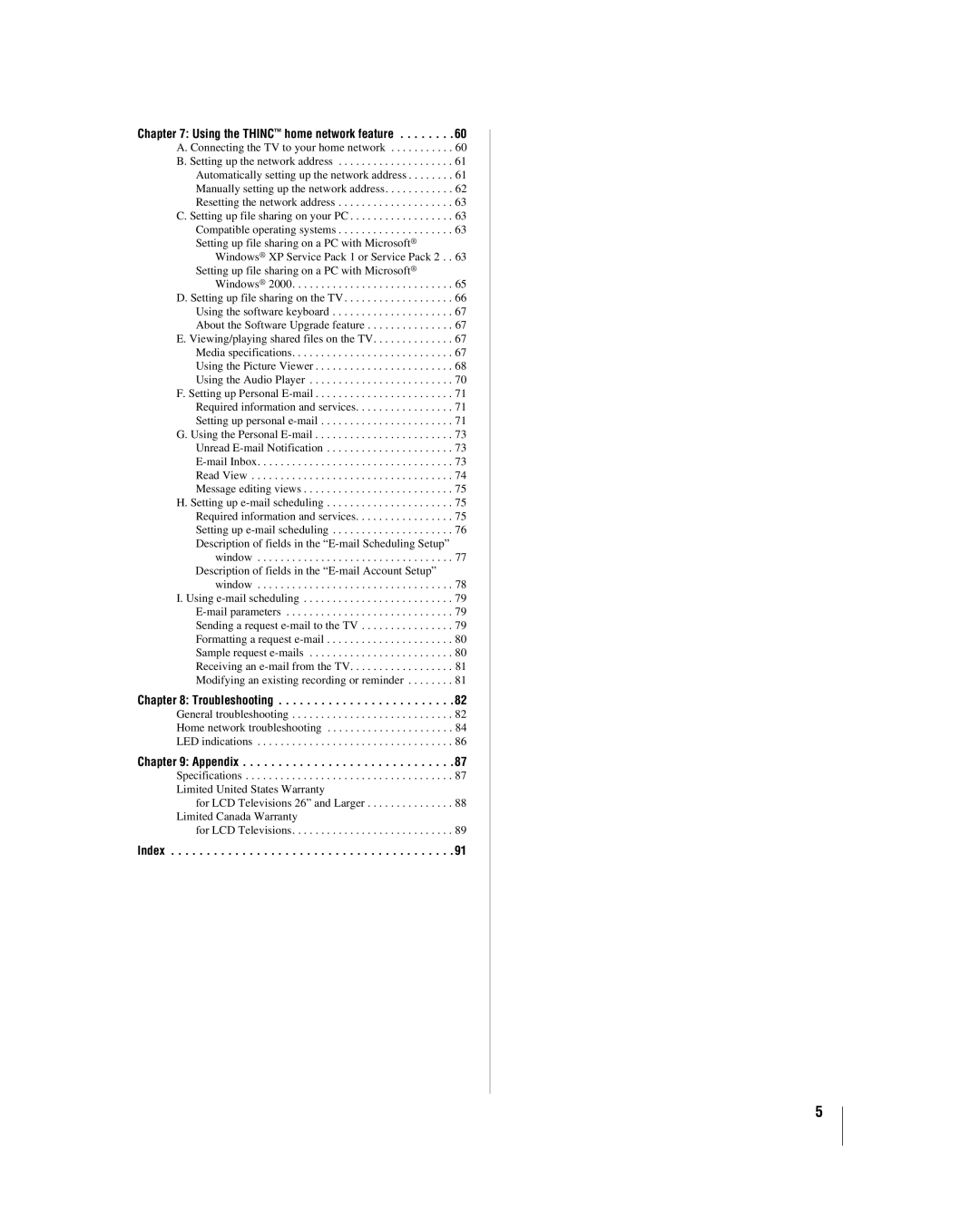 Toshiba 42LZ196, 47LZ196 manual Troubleshooting 