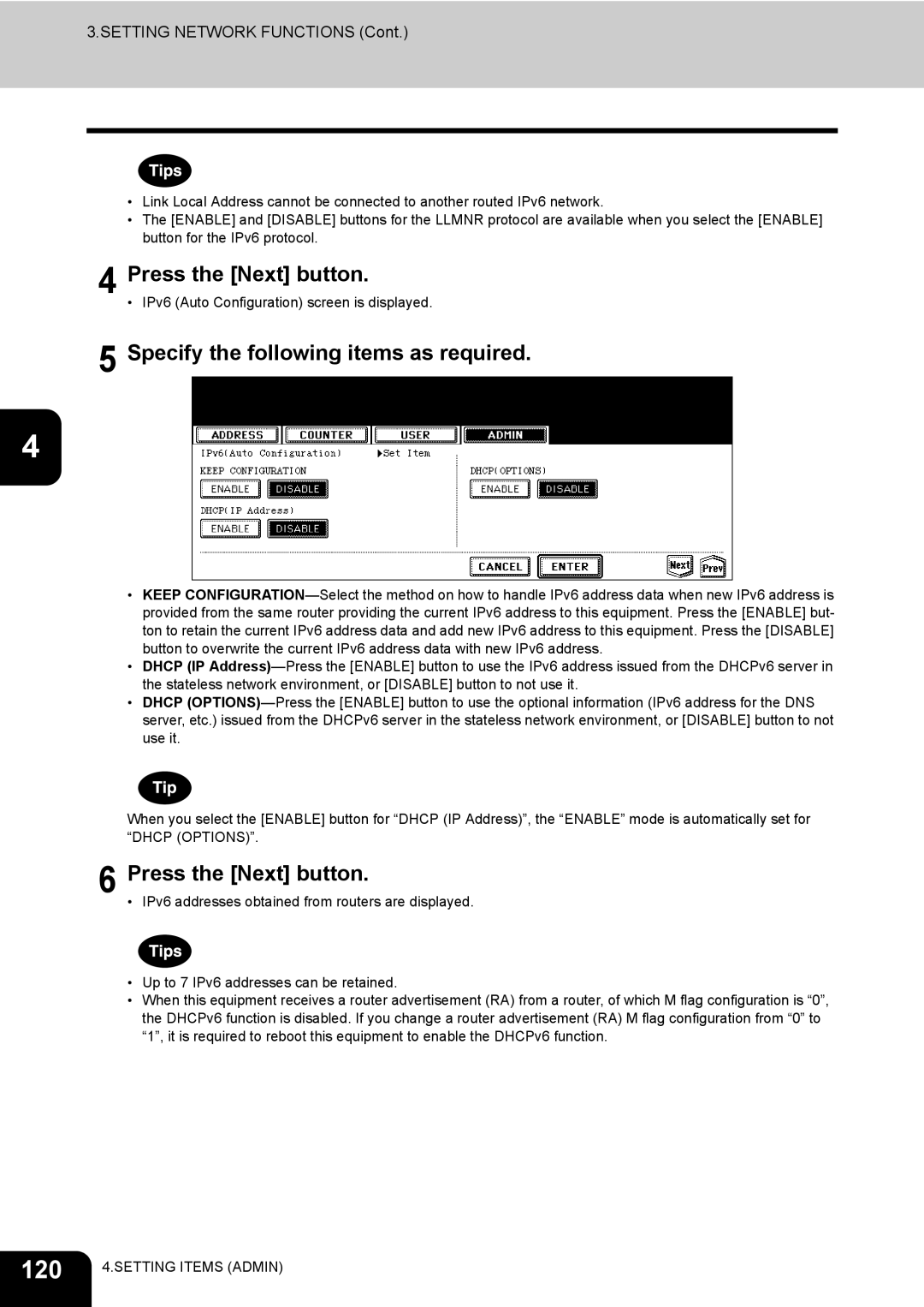 Toshiba 600, 520, 723, 603 manual 120, Press the Next button 