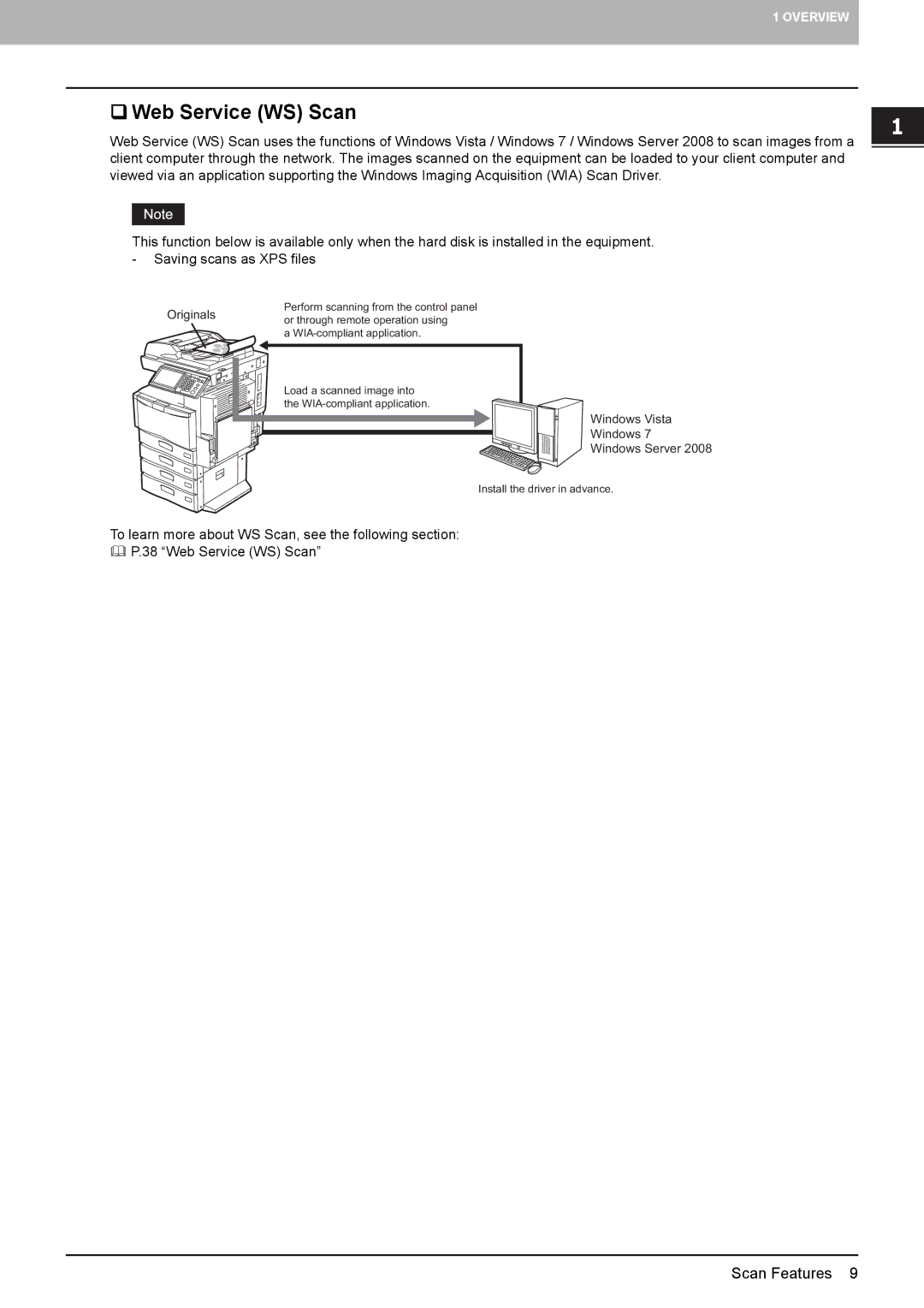 Toshiba 3540C, 556. 656, 6540C, 5540C, 6550C, 456SE, 856, 556SE, 756, 306SE, 256, 206L, 2040C, 356SE, 4540C ‰ Web Service WS Scan 