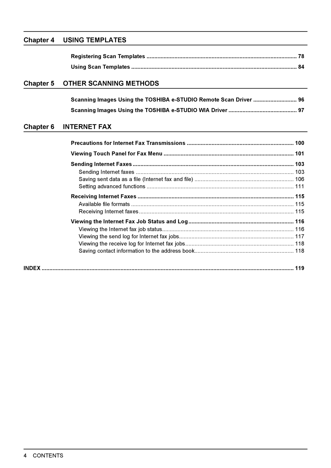 Toshiba 556SE, 556. 656, 6540C Registering Scan Templates Using Scan Templates, Precautions for Internet Fax Transmissions 