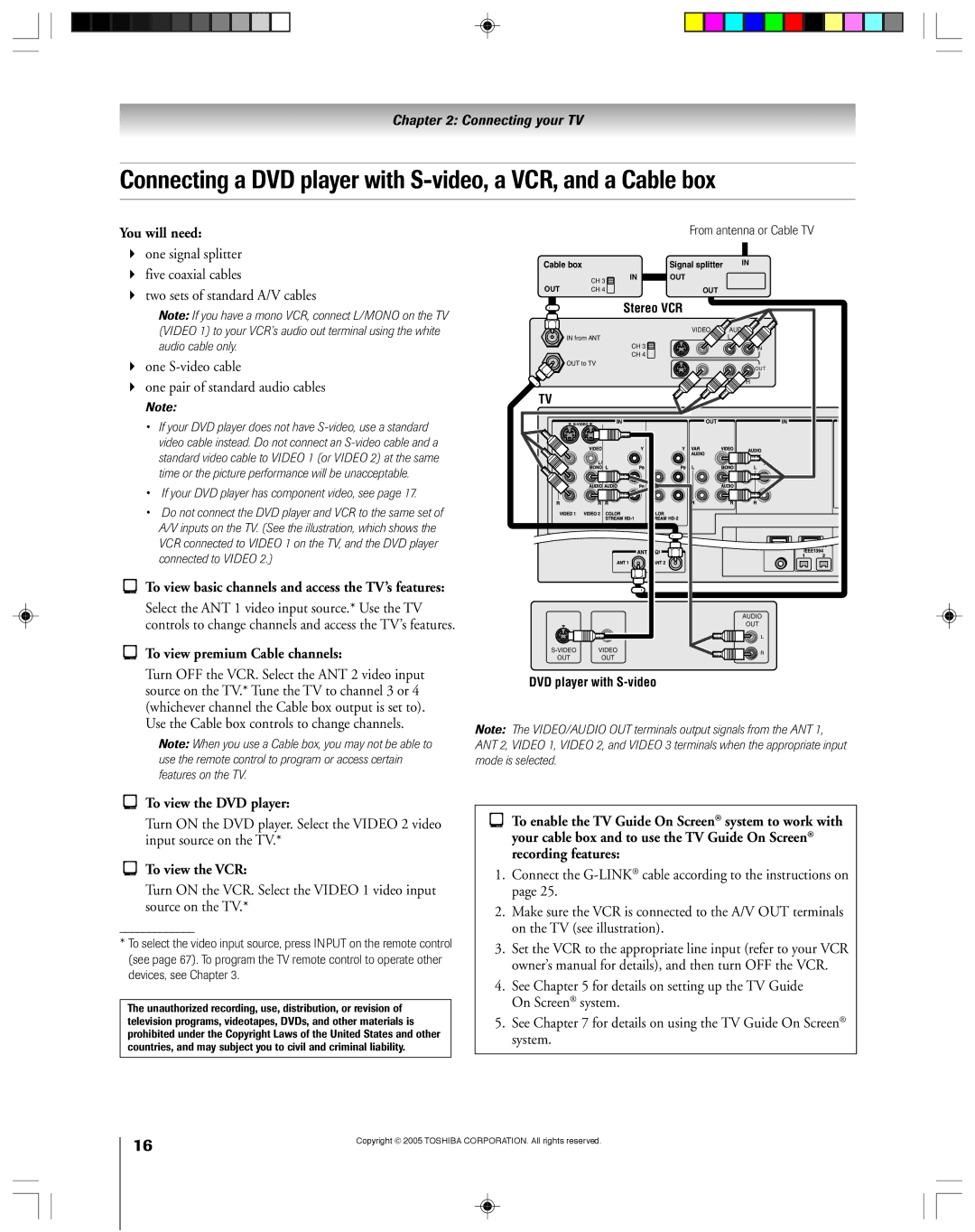 Toshiba 62HM15A, 46HM15 owner manual To view premium Cable channels, To view the DVD player 