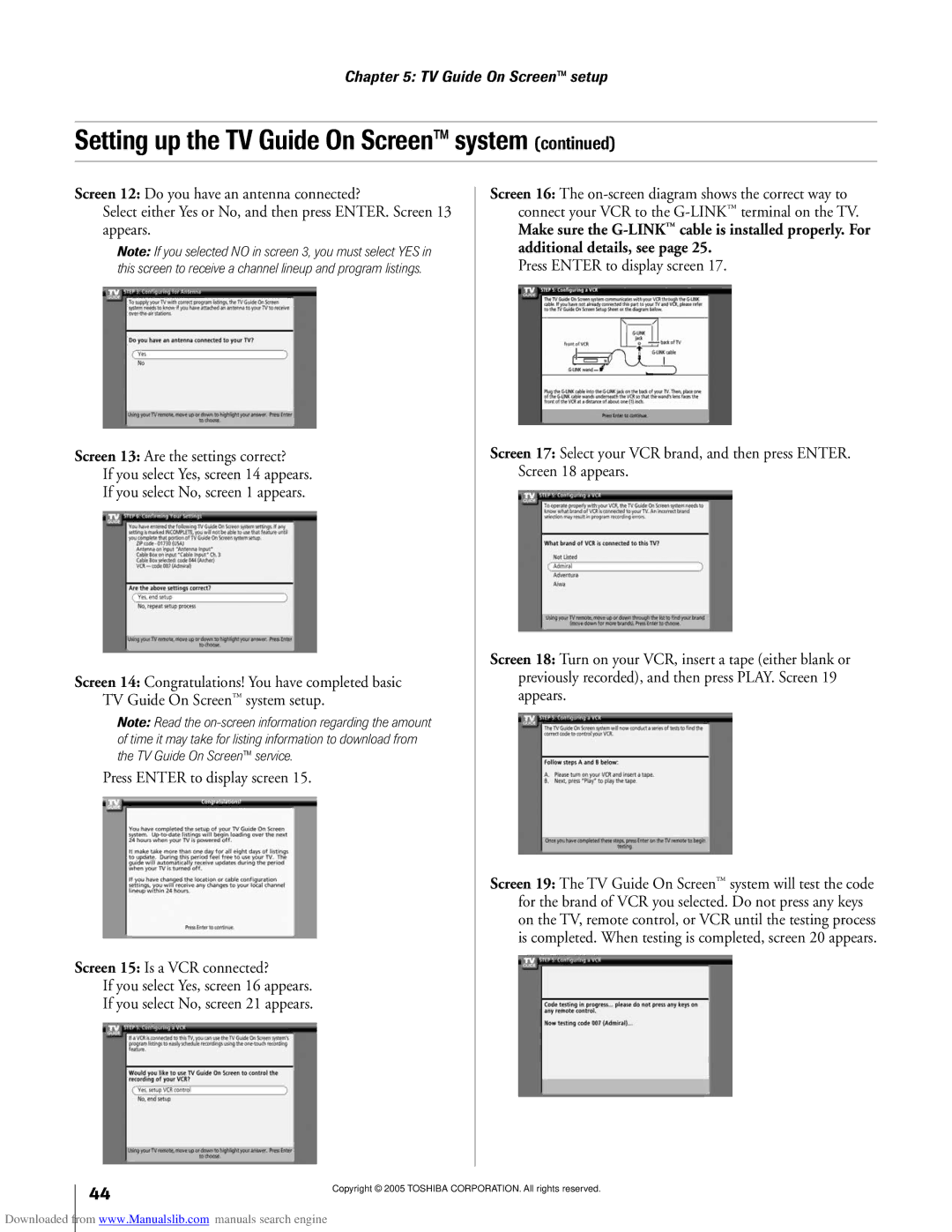 Toshiba 62MX195, 72MX195 owner manual Setting up the TV Guide On Screenª system 