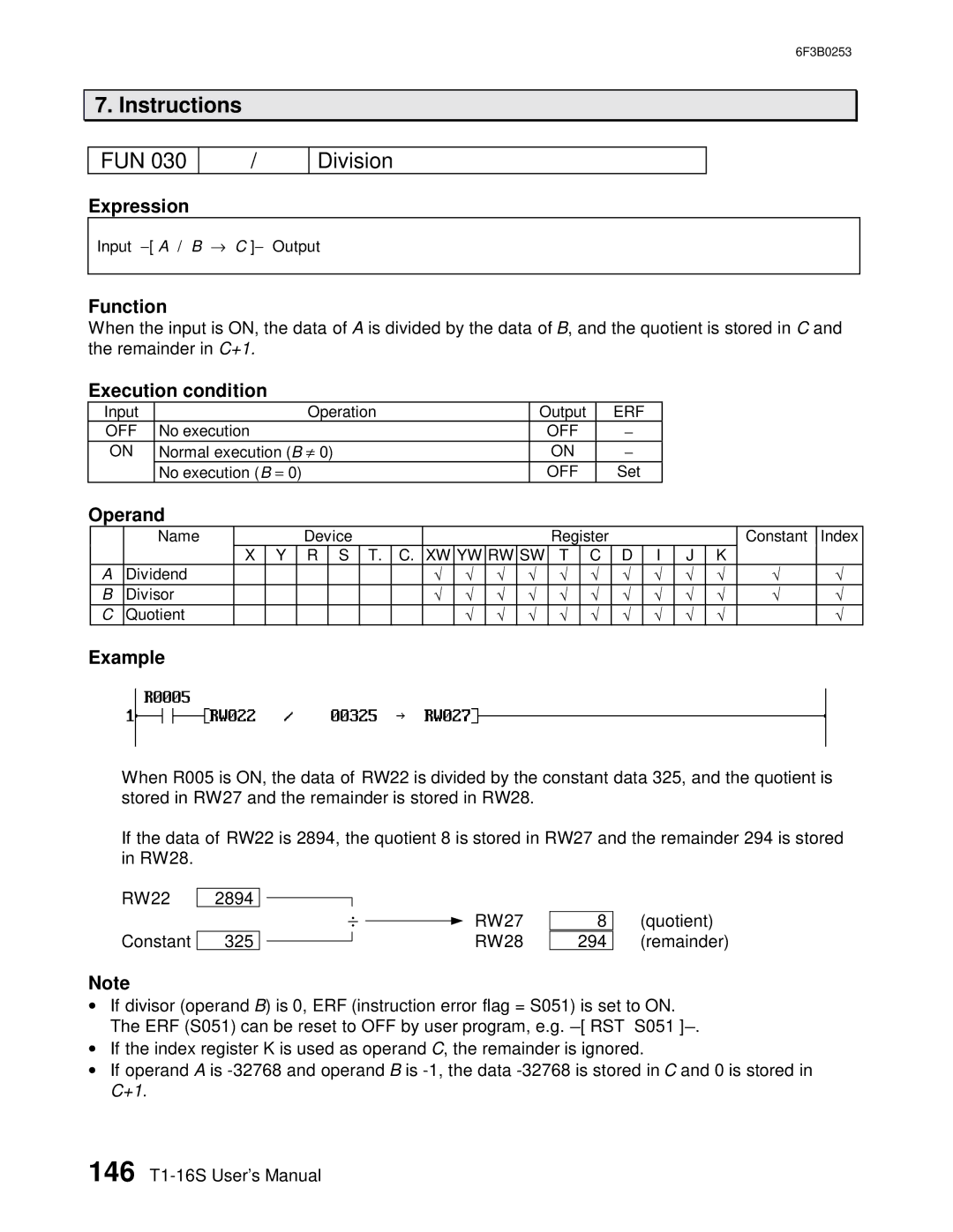 Toshiba 6F3B0253 user manual FUN Division 