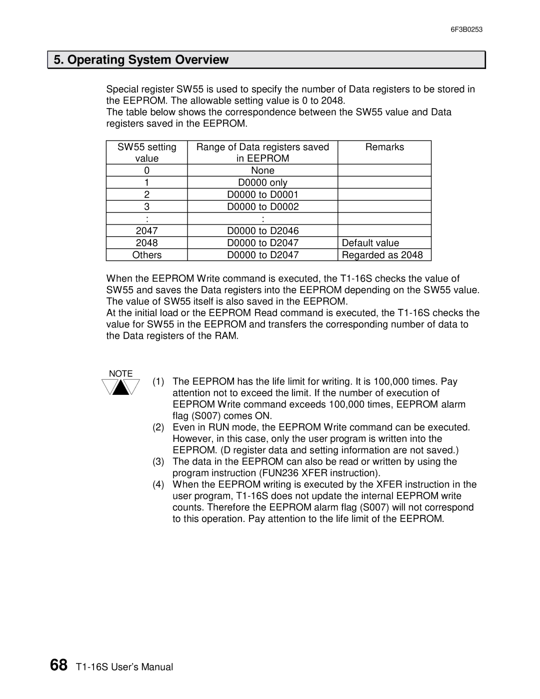 Toshiba 6F3B0253 user manual Operating System Overview 