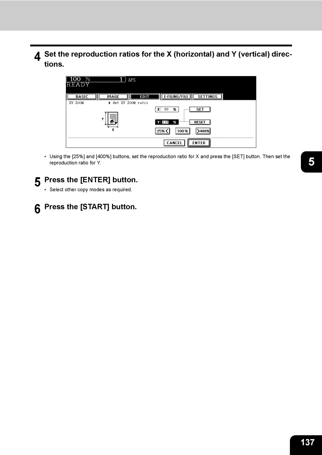 Toshiba 850, 720 manual 137, Press the Enter button 