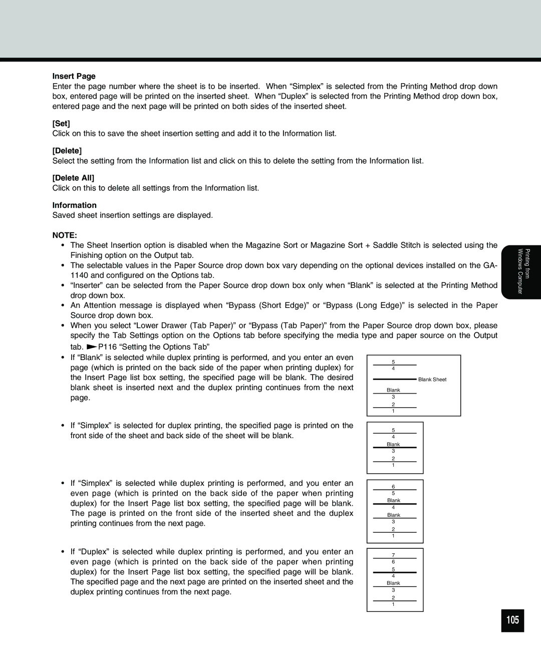 Toshiba 810 manual 105 