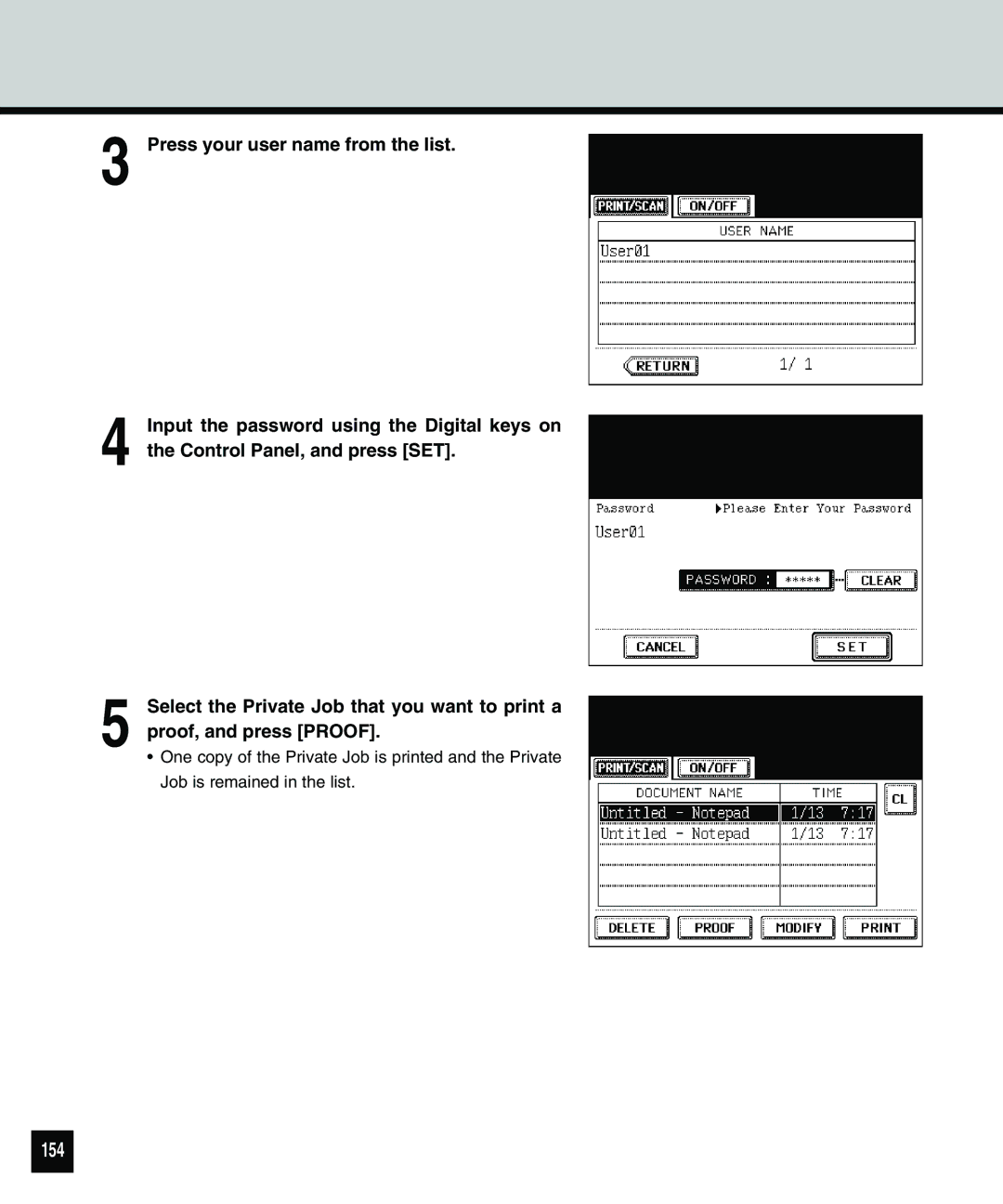 Toshiba 810 manual 154 