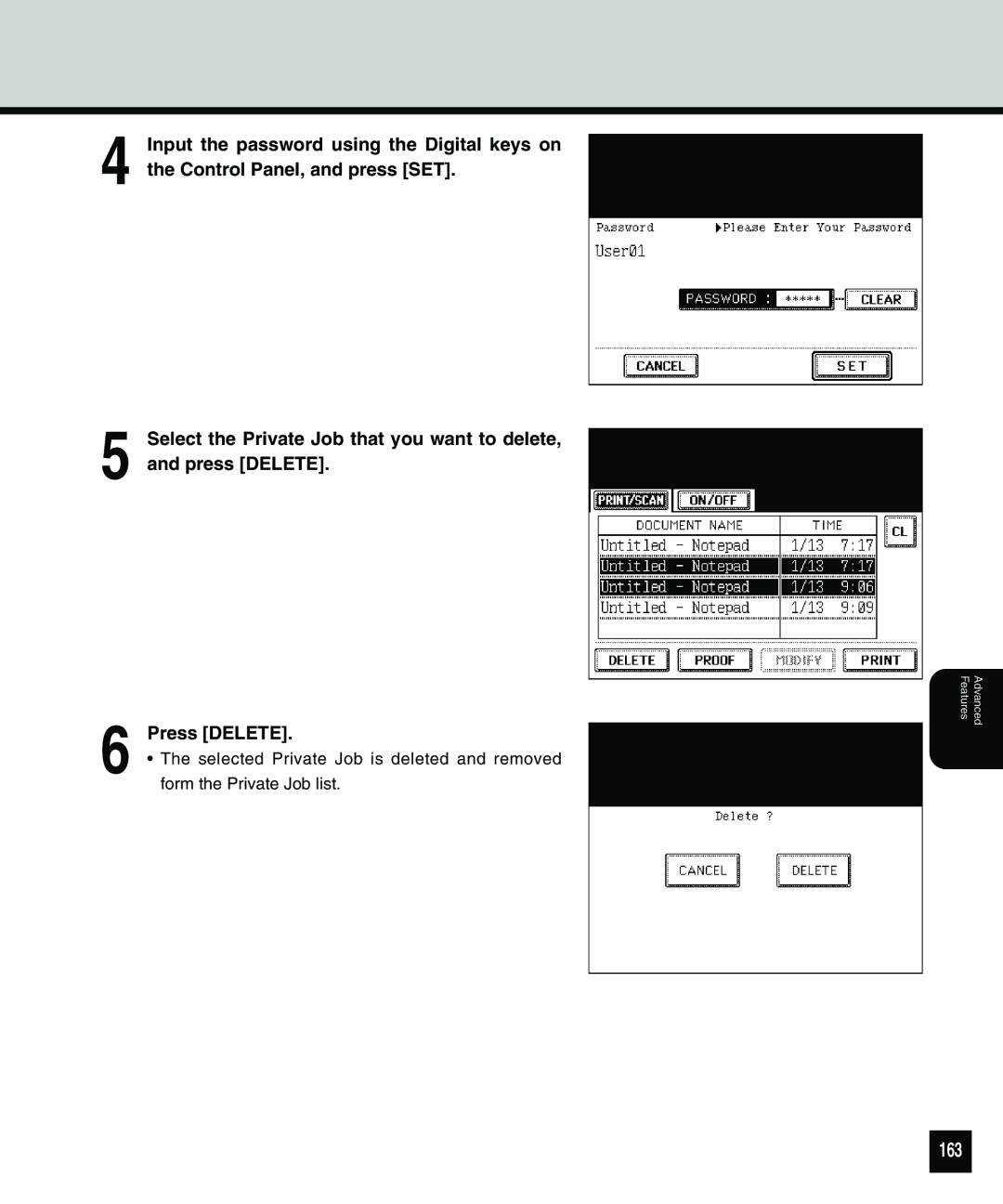 Toshiba 810 manual 163 