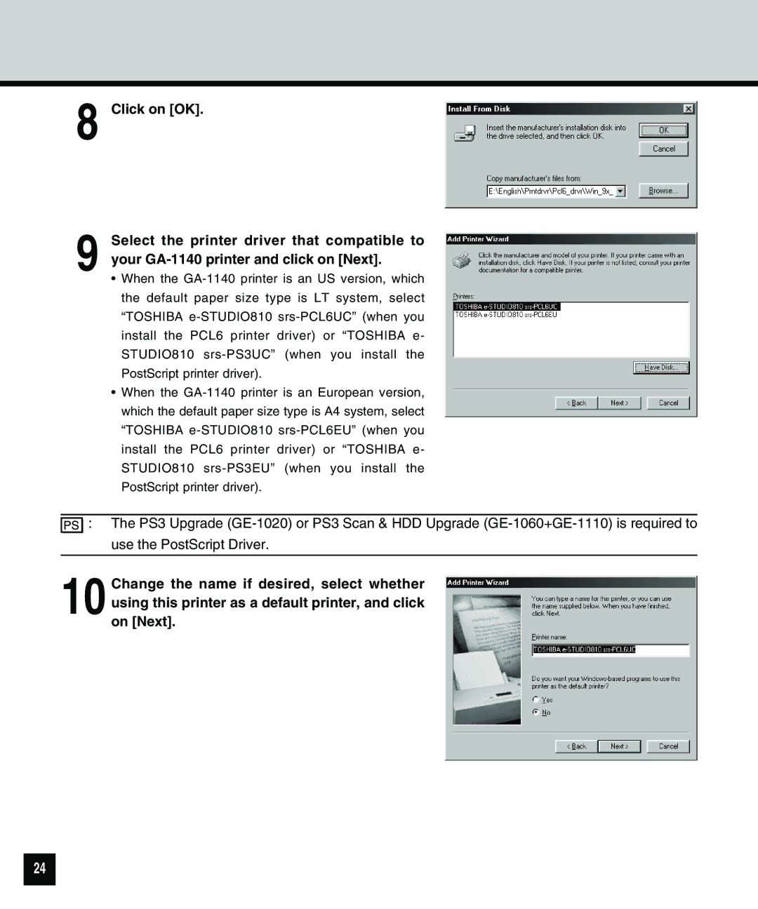 Toshiba 810 manual 