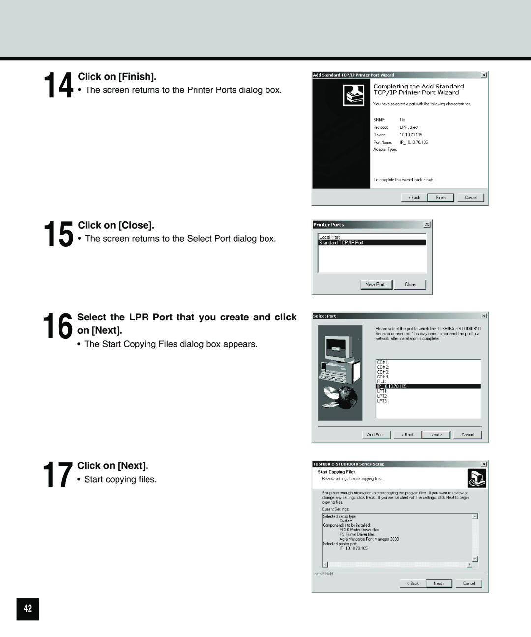 Toshiba 810 manual 