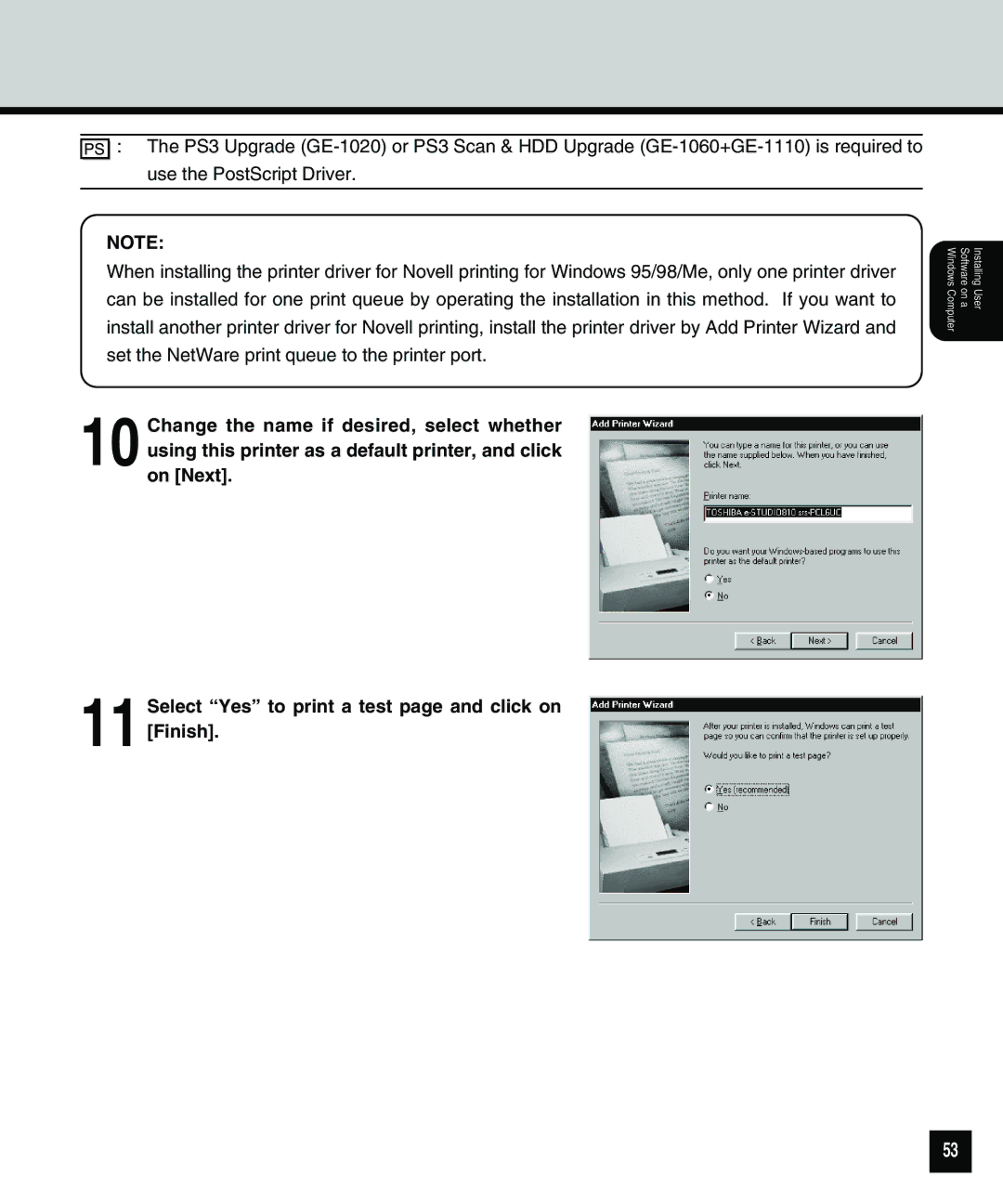 Toshiba 810 manual Windows Computer 