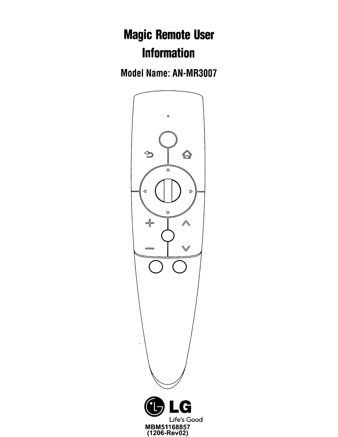 Toshiba 84LM9600 manual User Information 