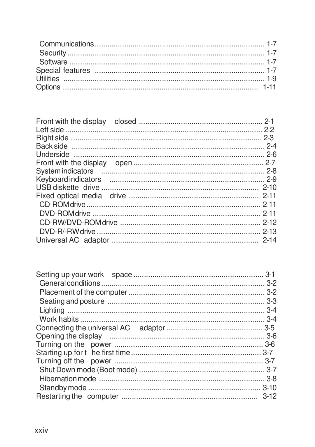 Toshiba A10 Series user manual Grand Tour, Getting Started 