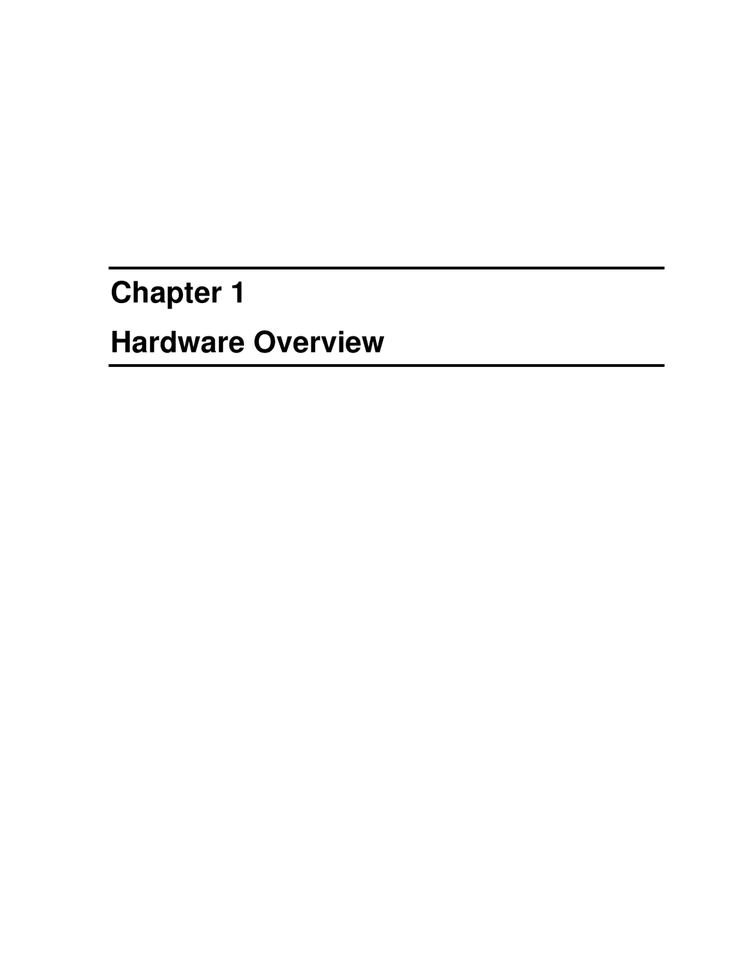 Toshiba A100 manual Chapter Hardware Overview 